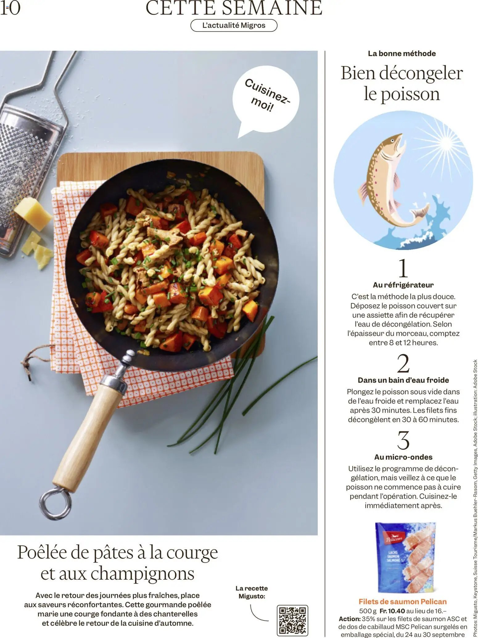 Migros aktionen Magazin FR