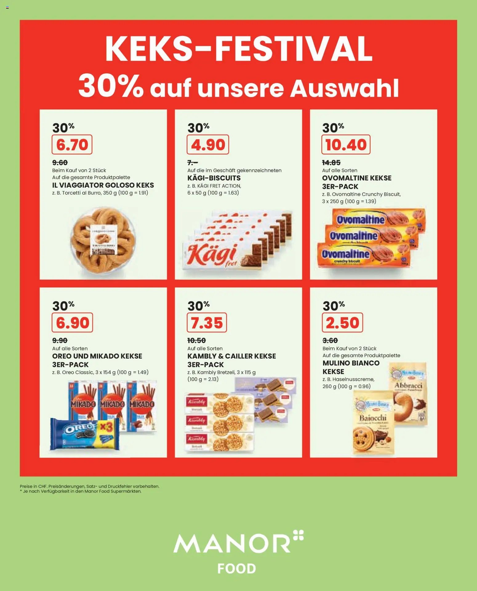 Manor aktionen (2026-04-14 - 2026-04-20)