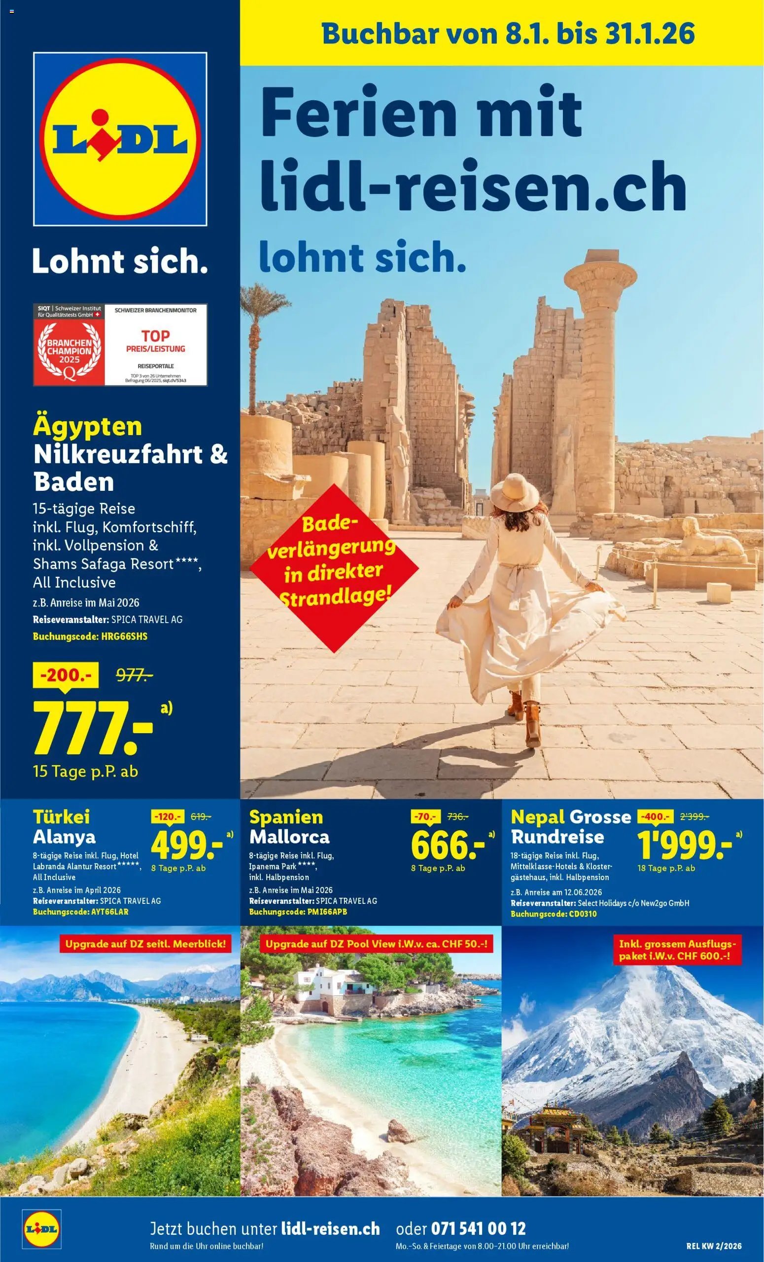 Lidl Aktionen Januar Sonderflyer (2026-01-08 - 2026-01-31)