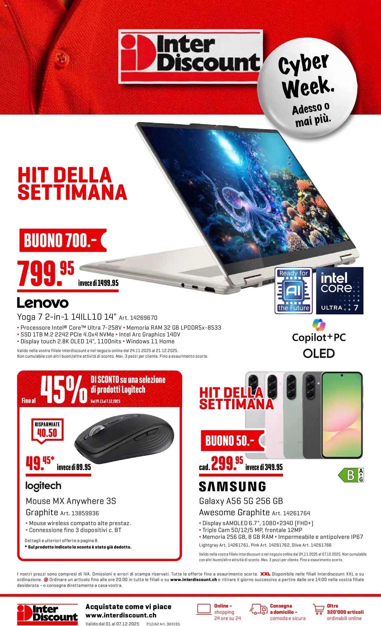 Interdiscount Aktionen IT (2025-12-01 - 2025-12-07) | 1