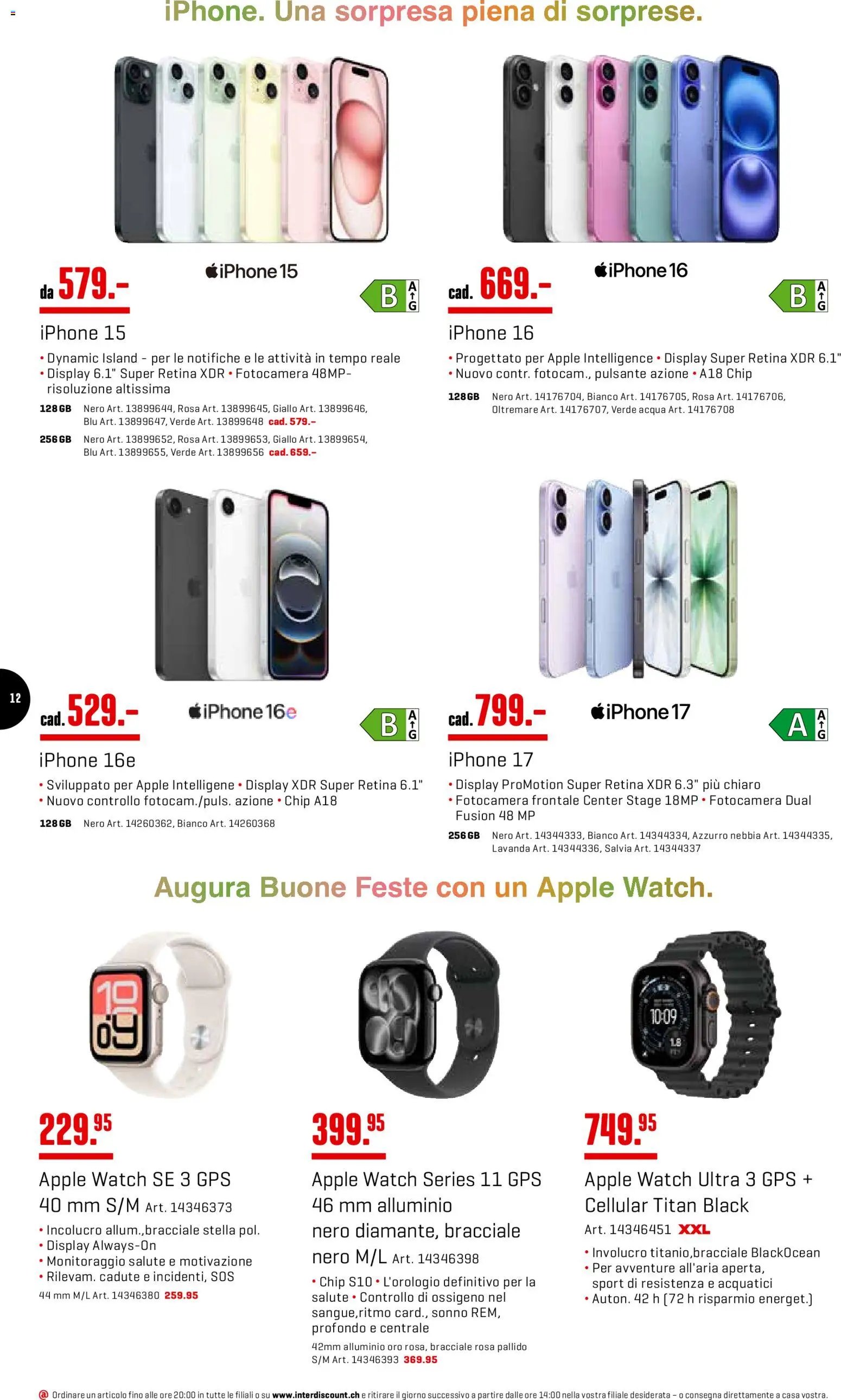 Interdiscount Aktionen IT (2025-12-01 - 2025-12-07) | 12