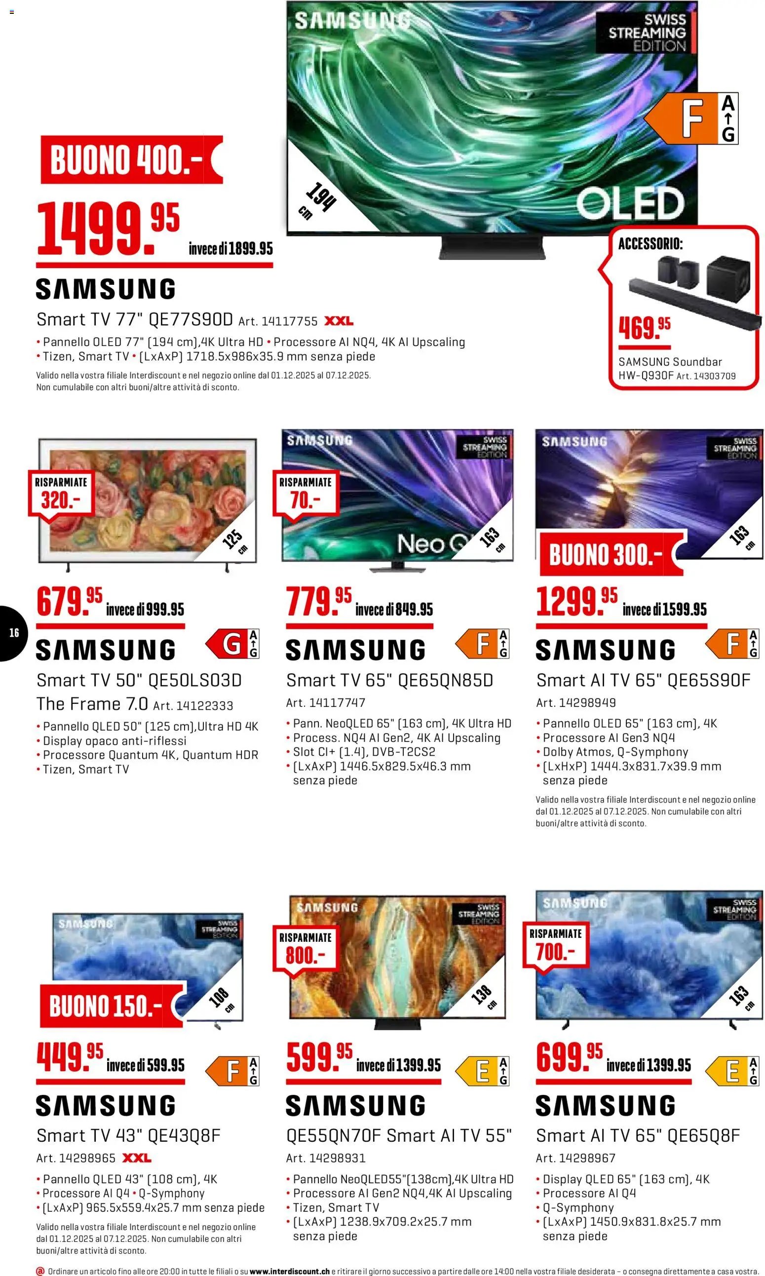 Interdiscount Aktionen IT (2025-12-01 - 2025-12-07) | 16