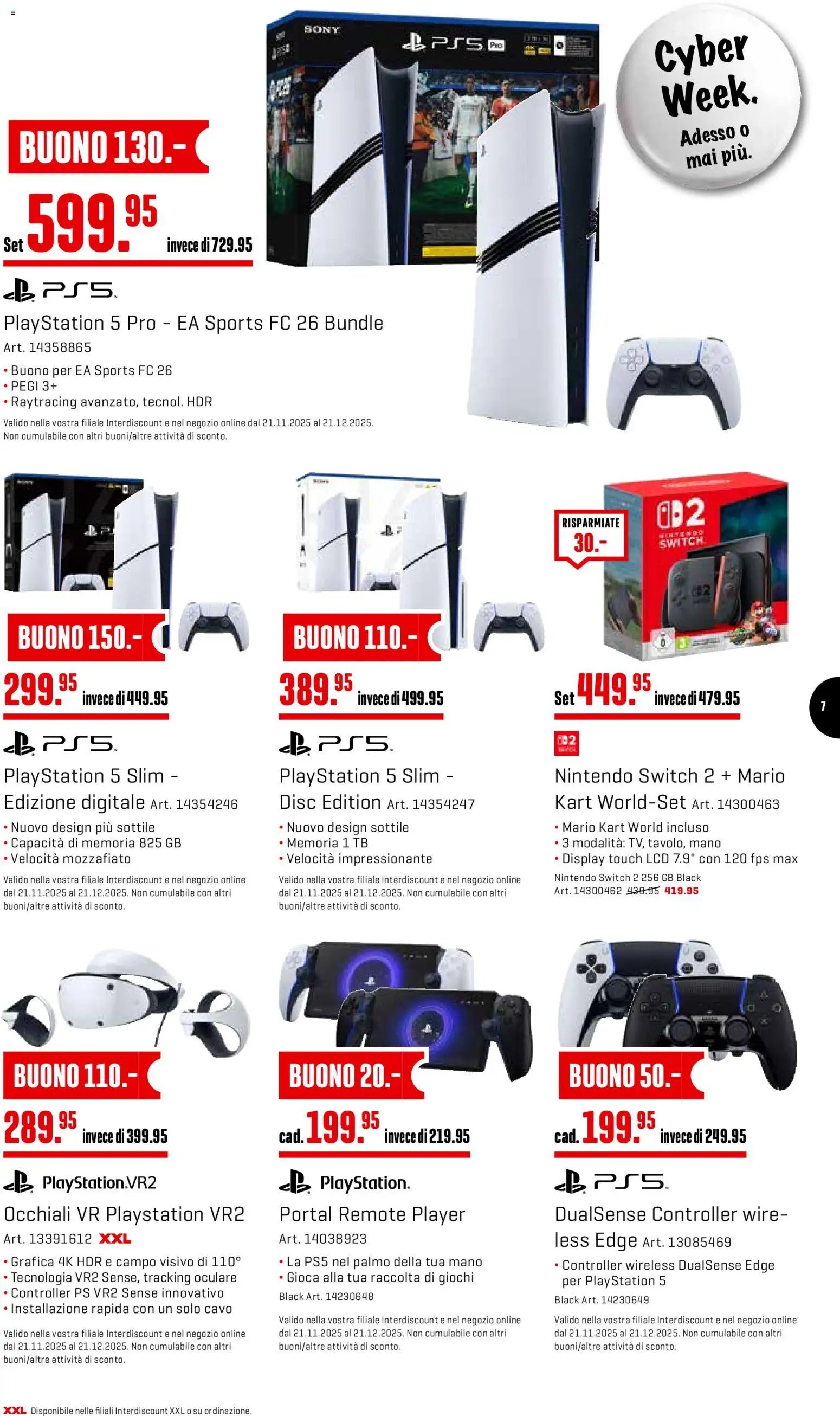 Interdiscount Aktionen IT (2025-12-01 - 2025-12-07) | 7