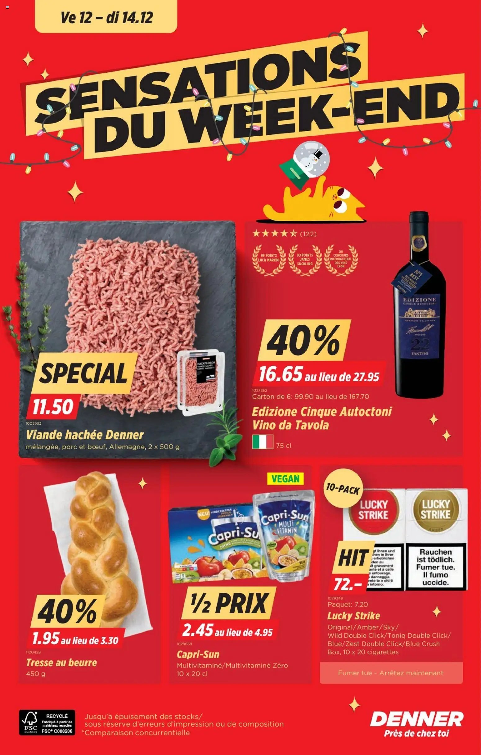 Denner Aktionen FR (2025-12-09 - 2025-12-15) | 24