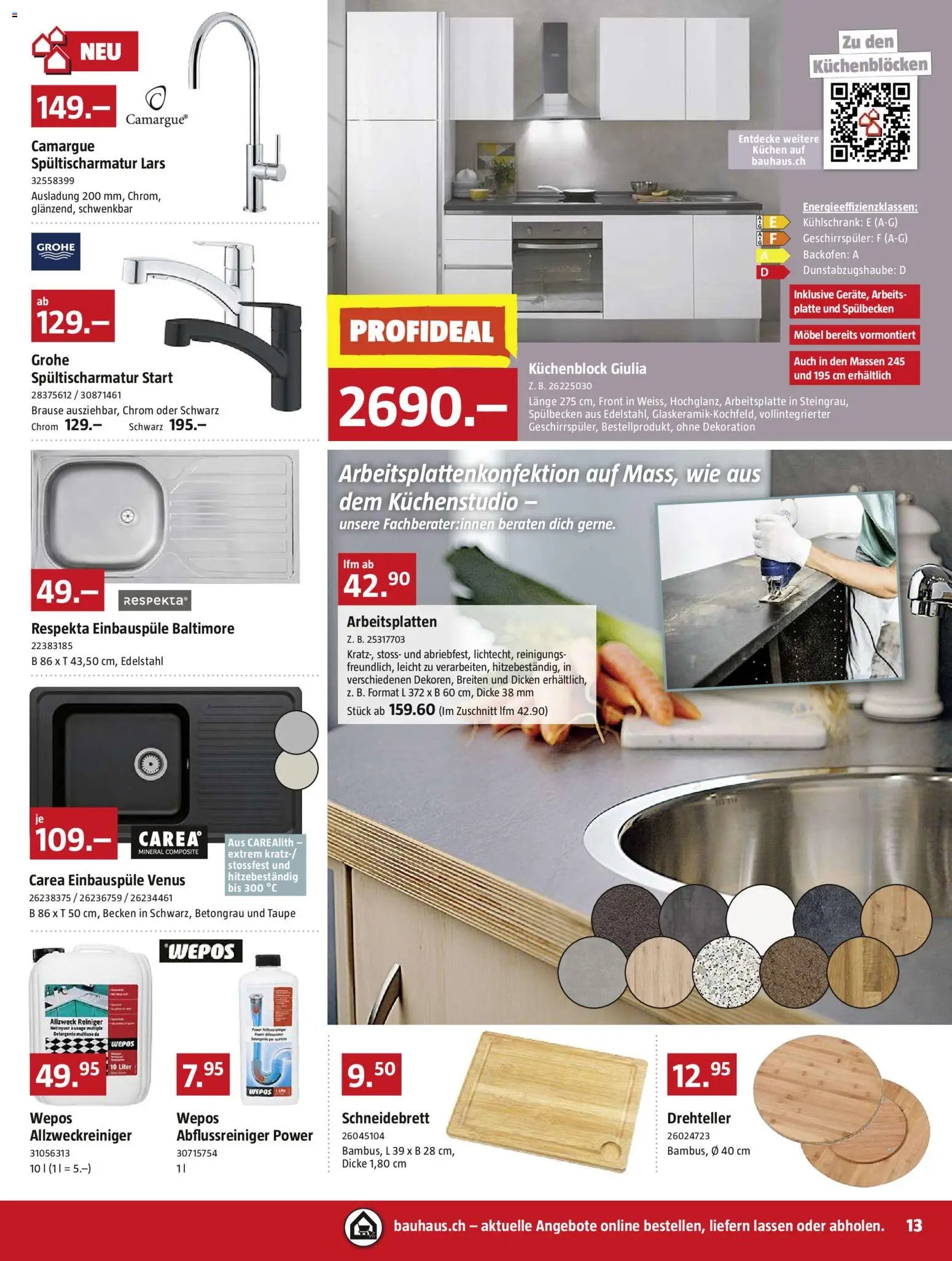 Bauhaus Aktionen (2025-10-27 - 2025-11-30)