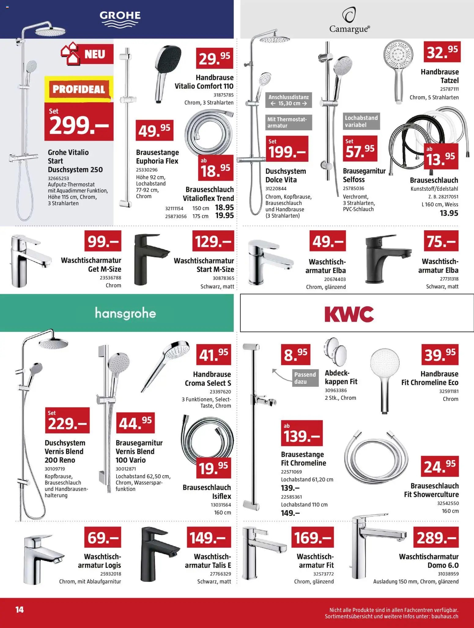 Bauhaus Aktionen (2025-10-27 - 2025-11-30)