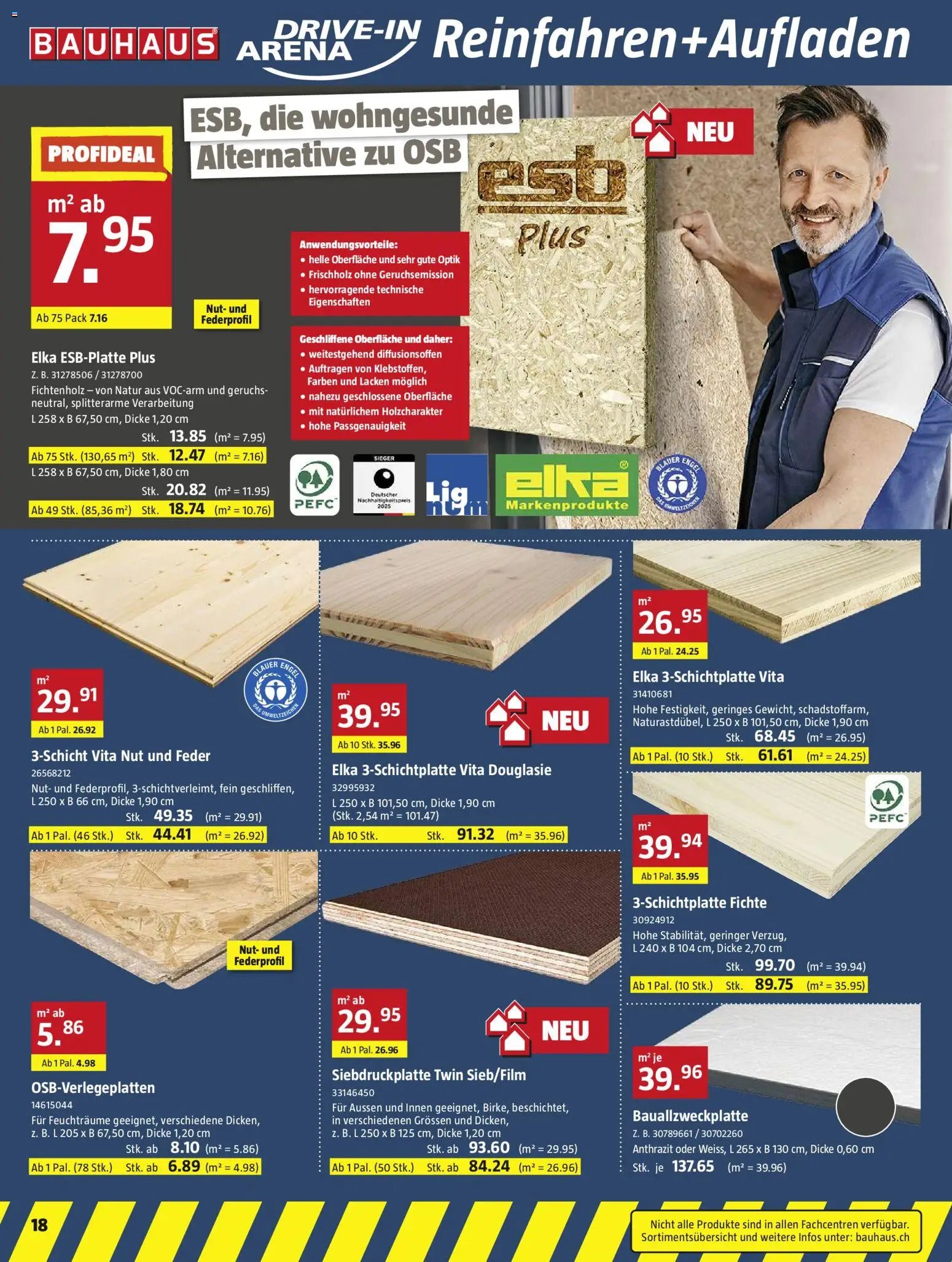 Bauhaus Aktionen (2025-10-27 - 2025-11-30)