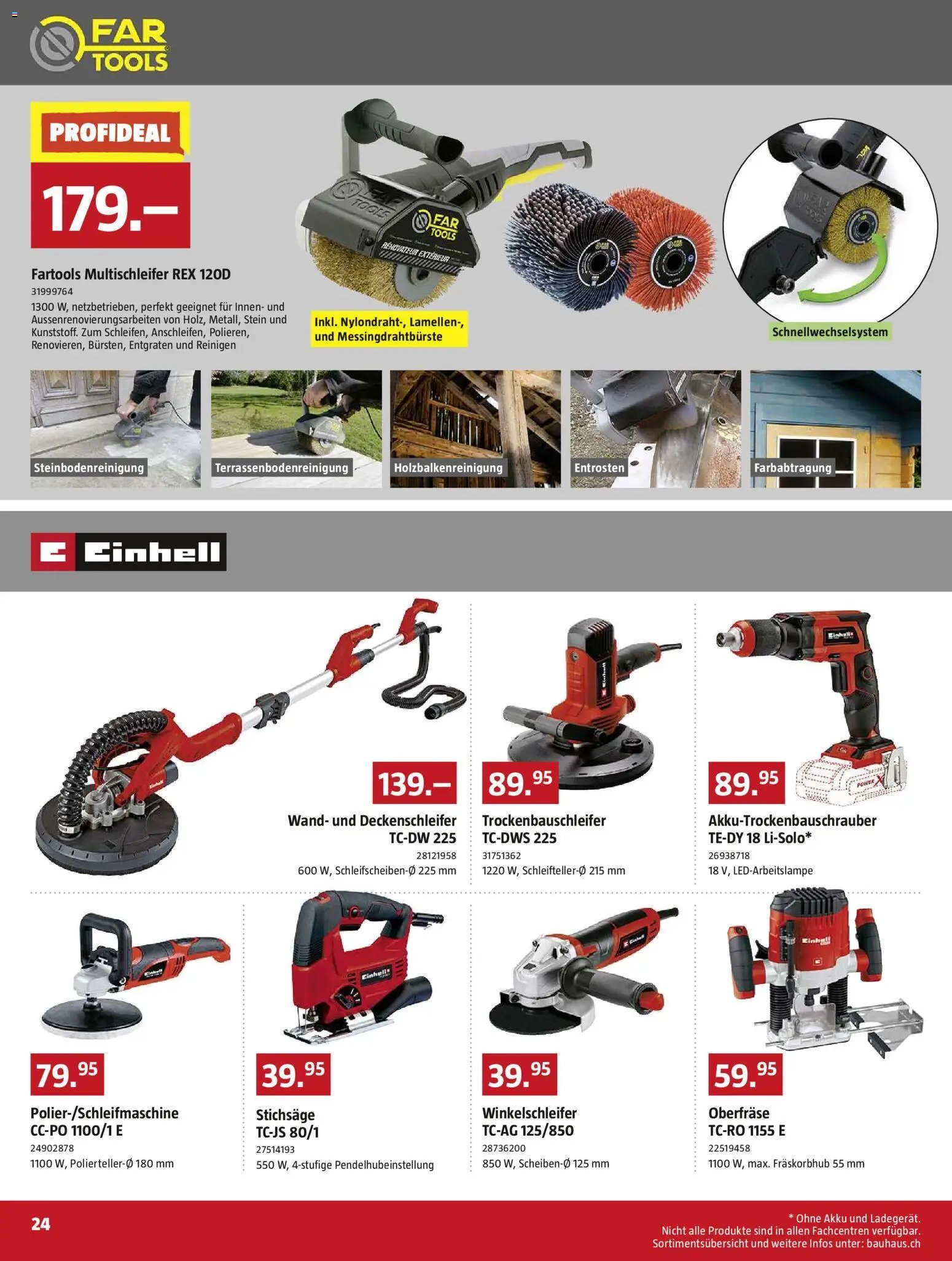 Bauhaus Aktionen (2025-10-27 - 2025-11-30)