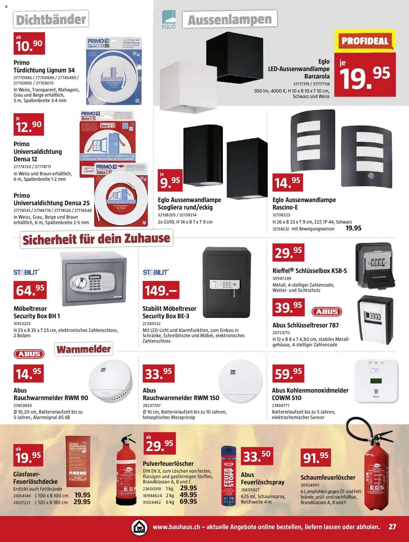 Bauhaus Aktionen (2025-10-27 - 2025-11-30)