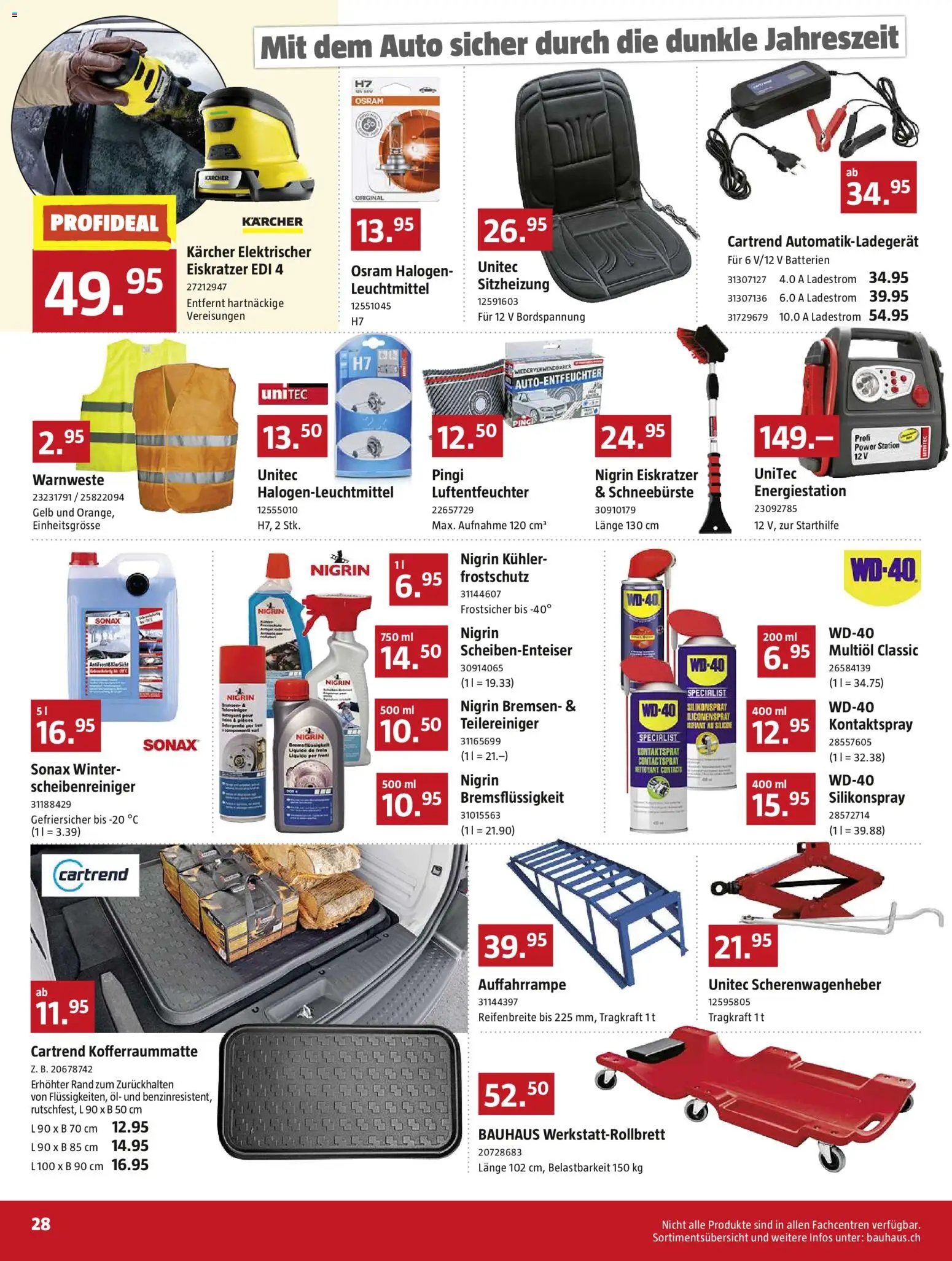 Bauhaus Aktionen (2025-10-27 - 2025-11-30)