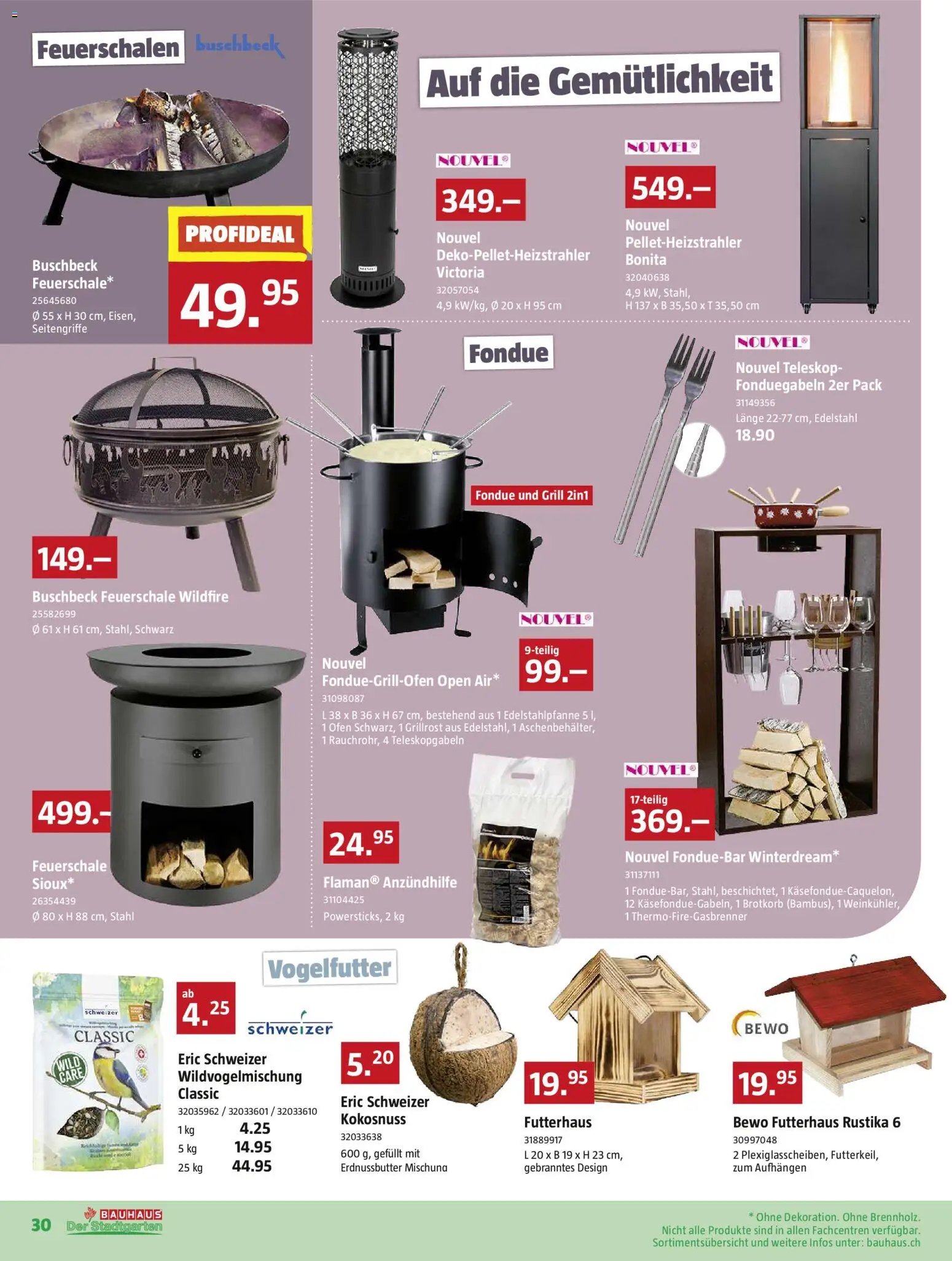 Bauhaus Aktionen (2025-10-27 - 2025-11-30)