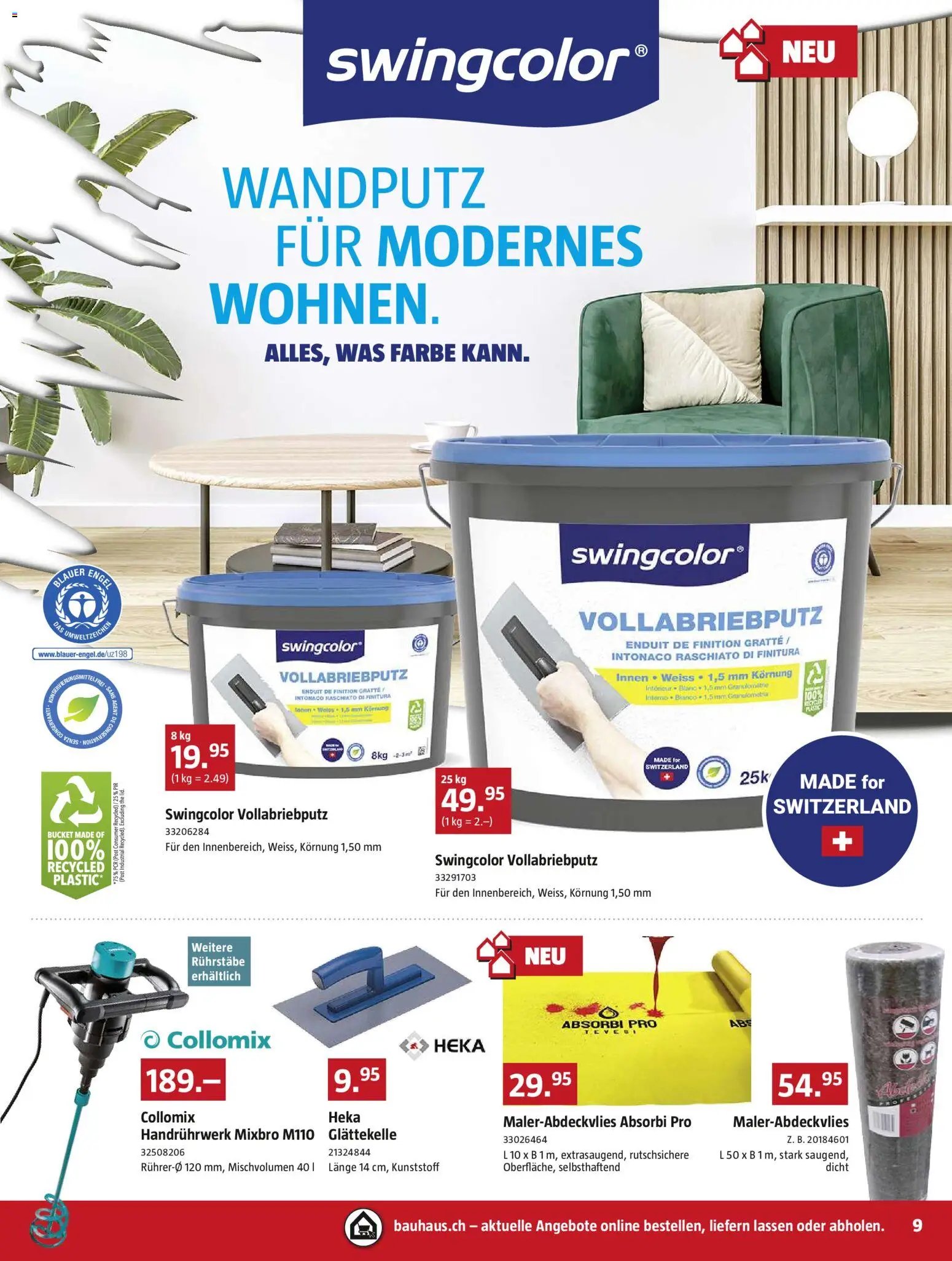 Bauhaus Aktionen (2025-10-27 - 2025-11-30)