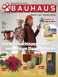 Bauhaus Aktionen (2025-10-27 - 2025-11-30)