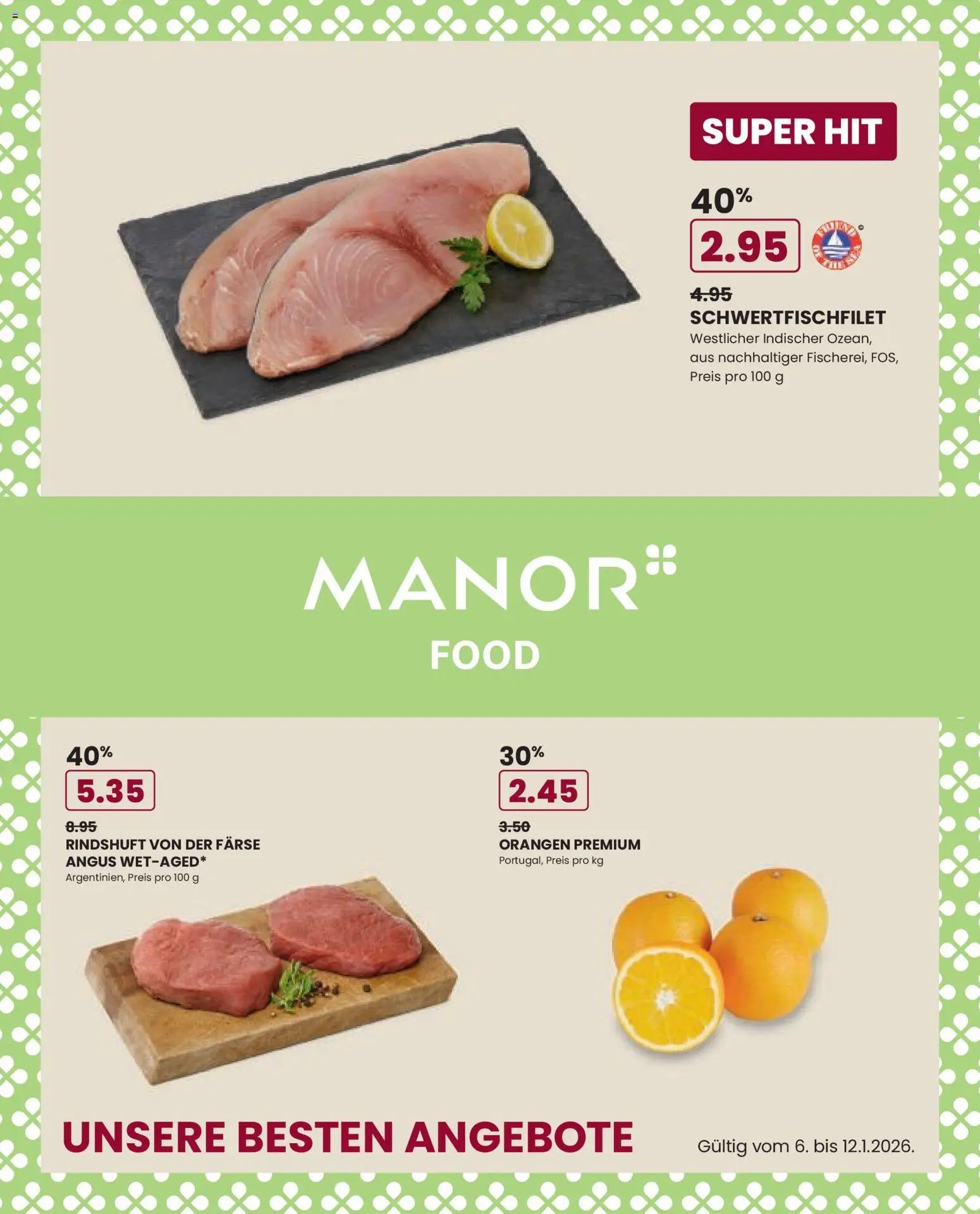 Manor Aktionen (2026-01-06 - 2026-01-12) | 1