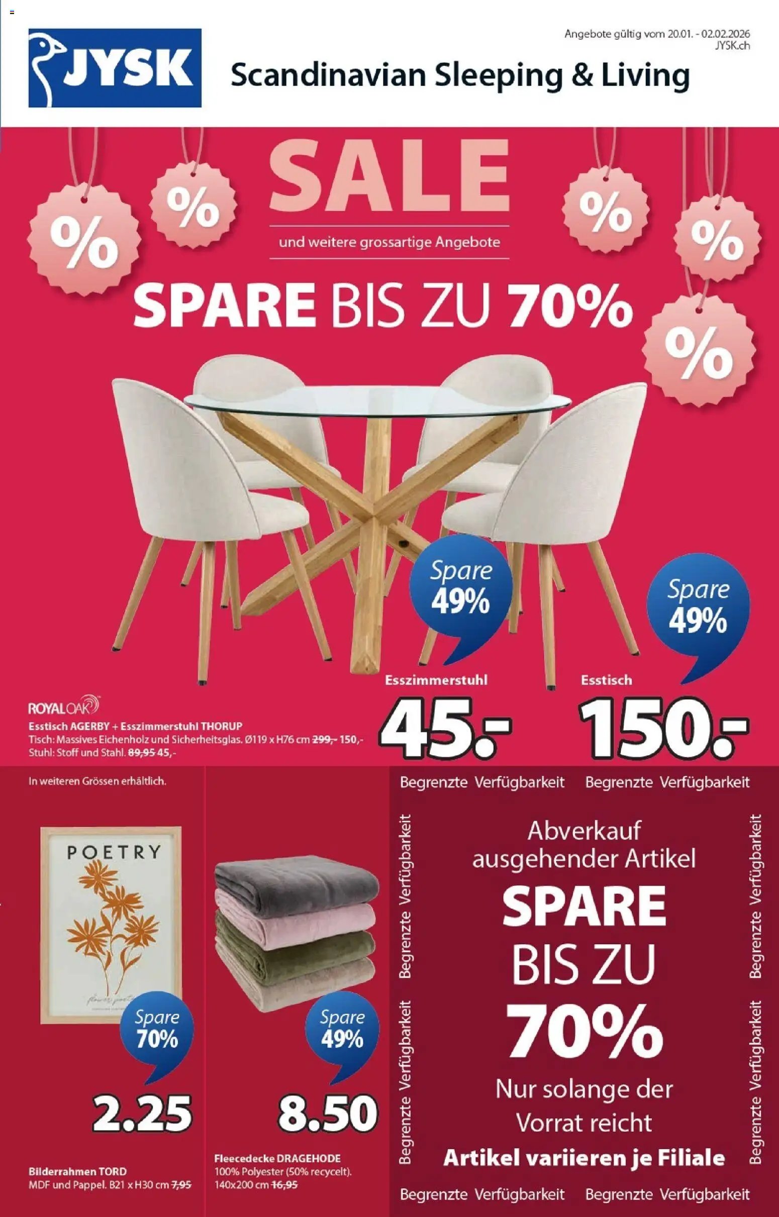 JYSK Aktionen (2026-01-20 - 2026-02-02) | 1