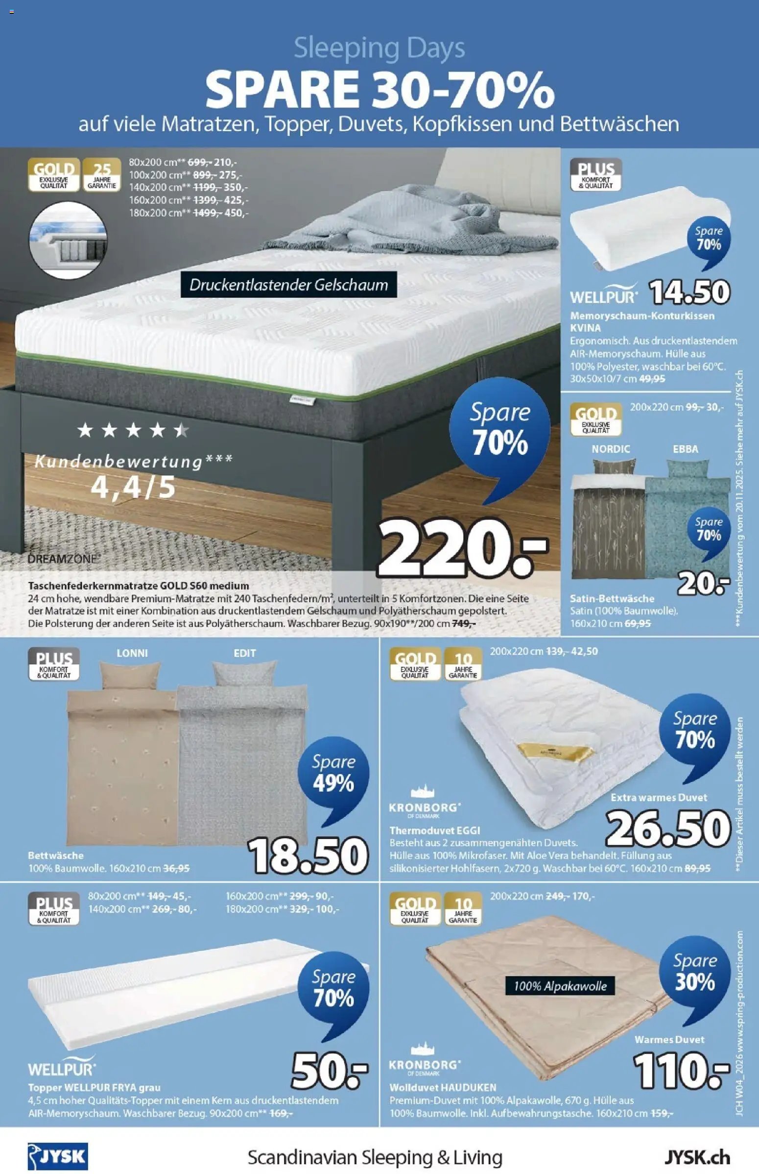 JYSK Aktionen (2026-01-20 - 2026-02-02) | 8
