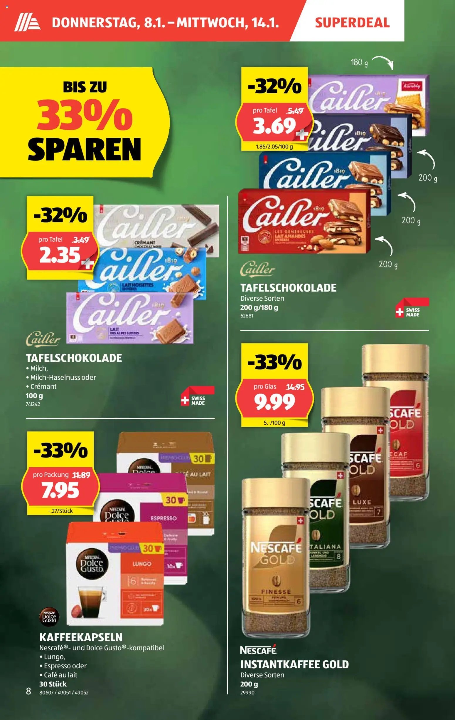 Aldi Aktionen (2026-01-08 - 2026-01-14)