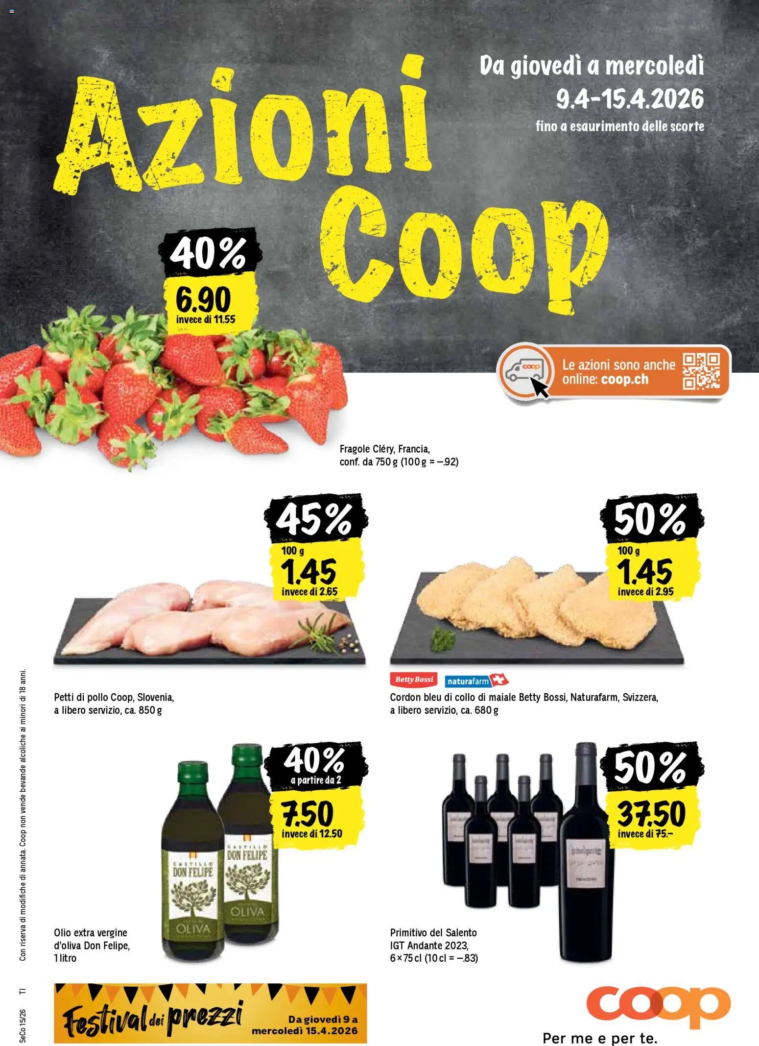 Coop aktionen IT (2026-04-09 - 2026-04-15)