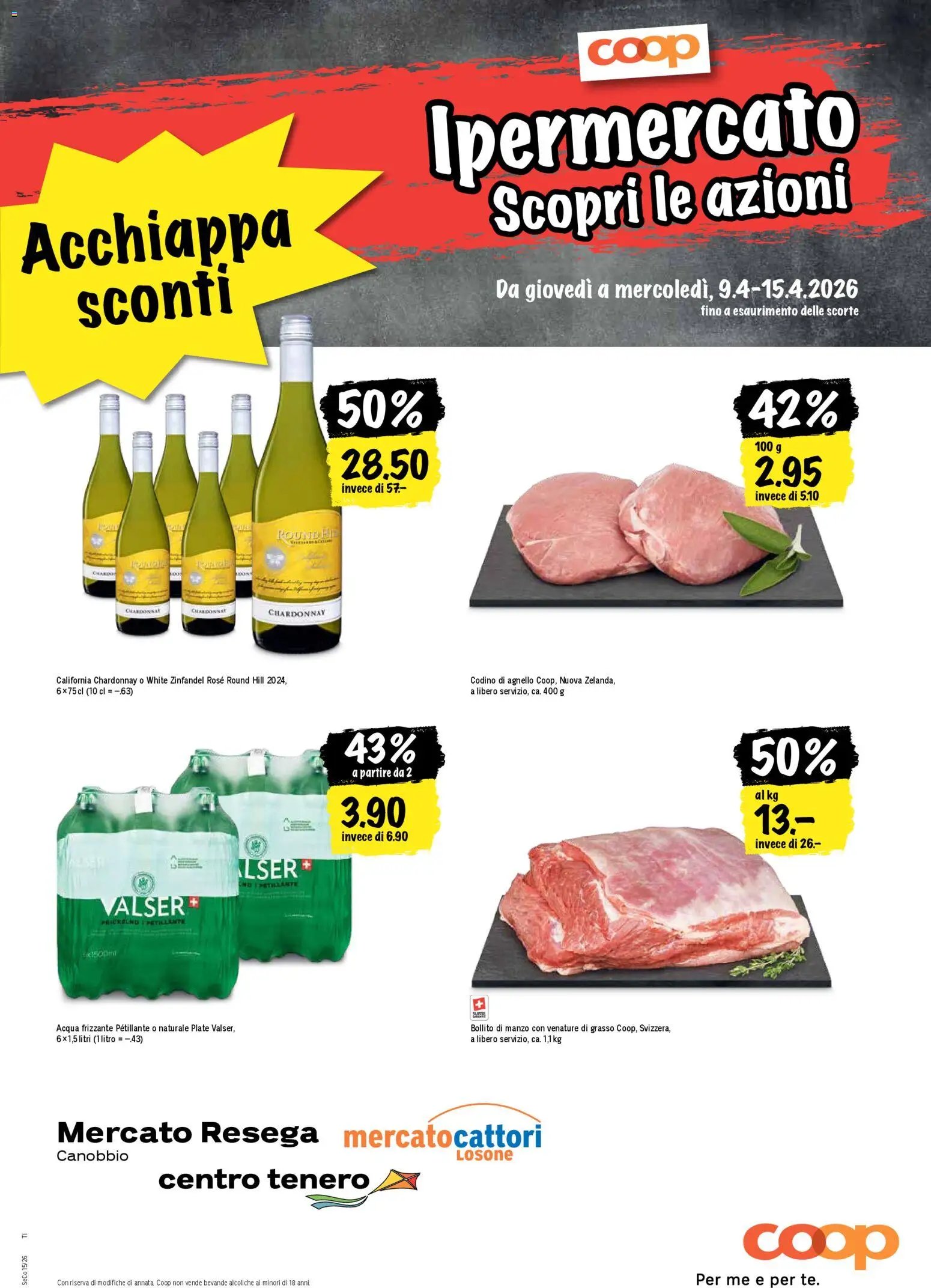 Coop aktionen IT (2026-04-09 - 2026-04-15)