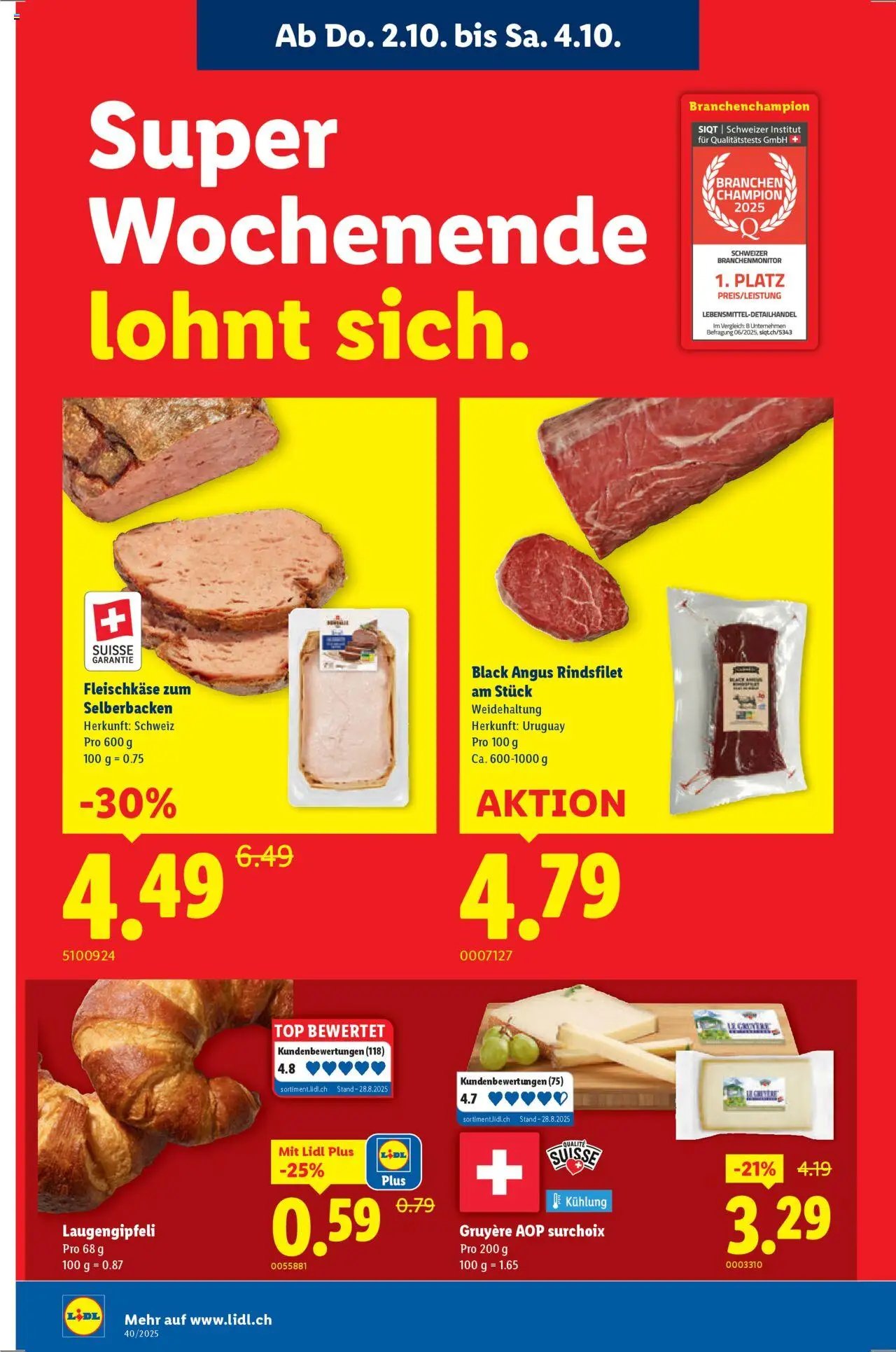 Lidl Aktionen (2025-10-02 - 2025-10-08)