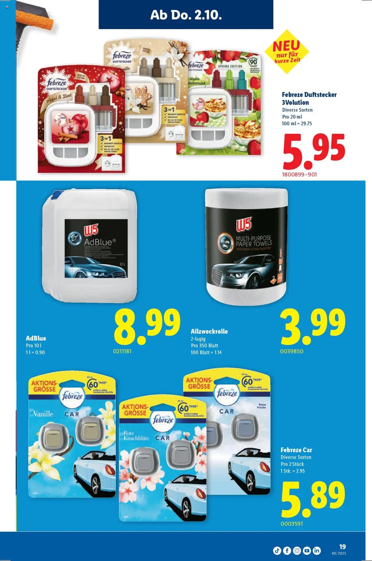 Lidl Aktionen (2025-10-02 - 2025-10-08)