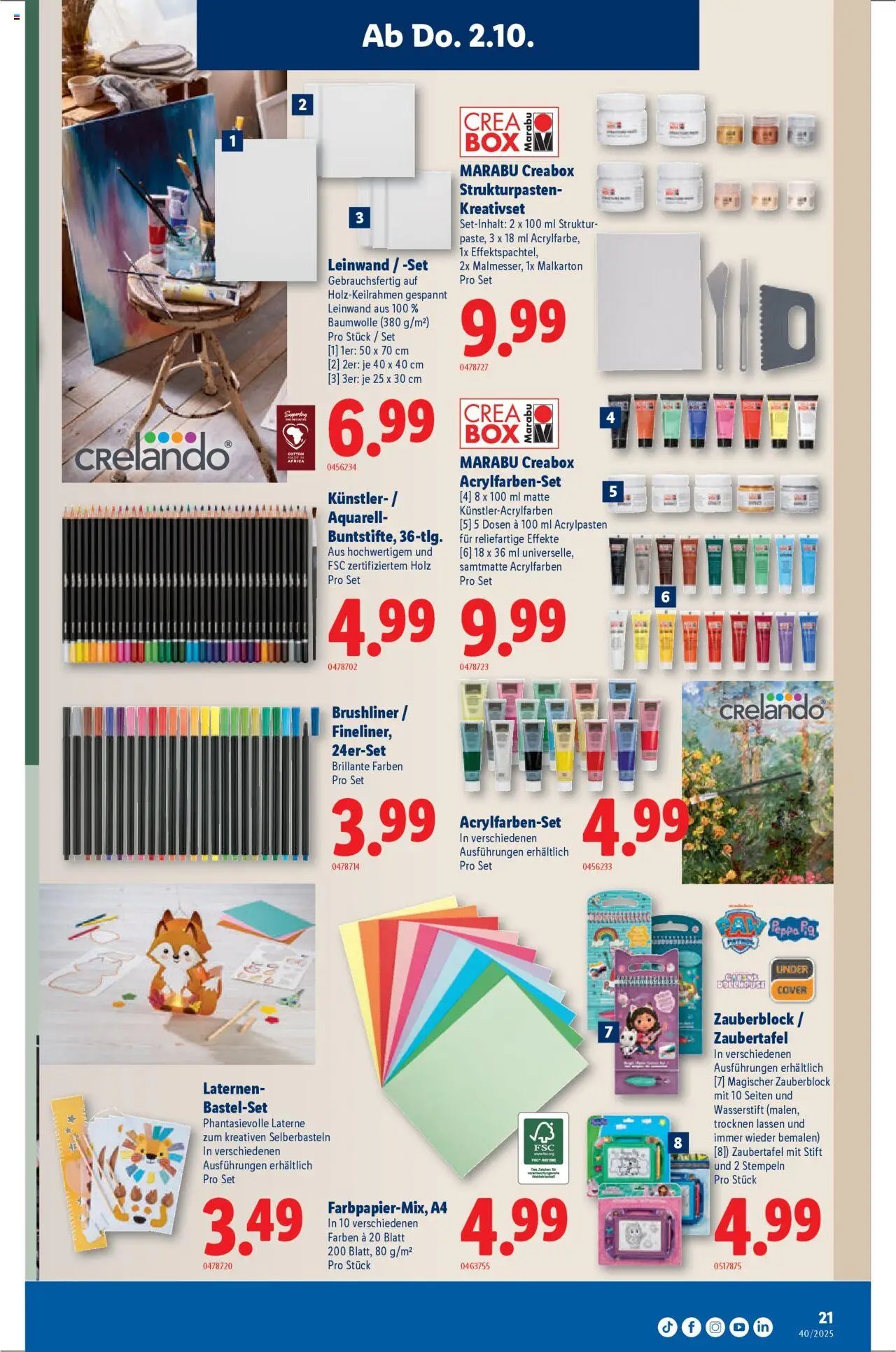 Lidl Aktionen (2025-10-02 - 2025-10-08)
