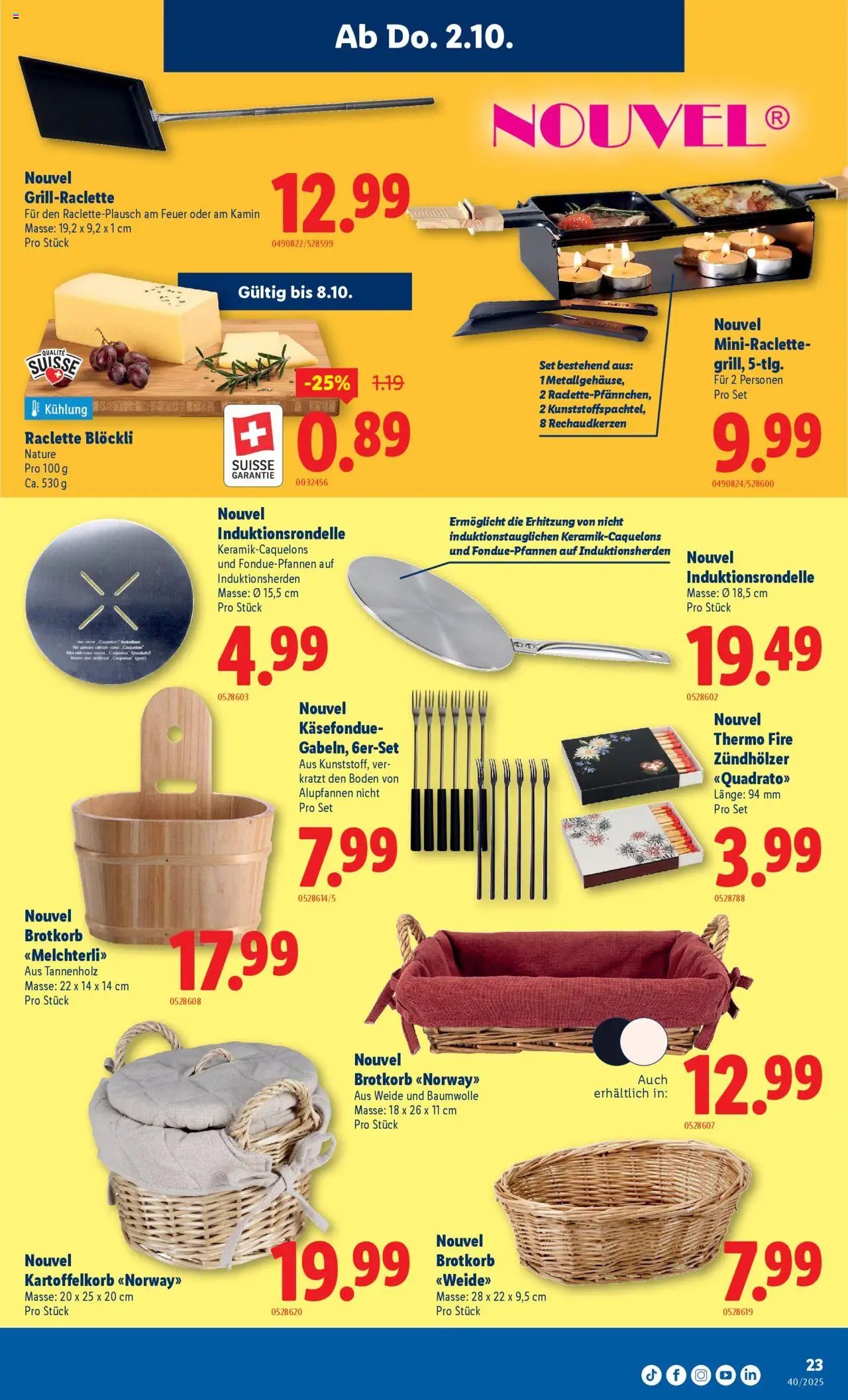 Lidl Aktionen (2025-10-02 - 2025-10-08)