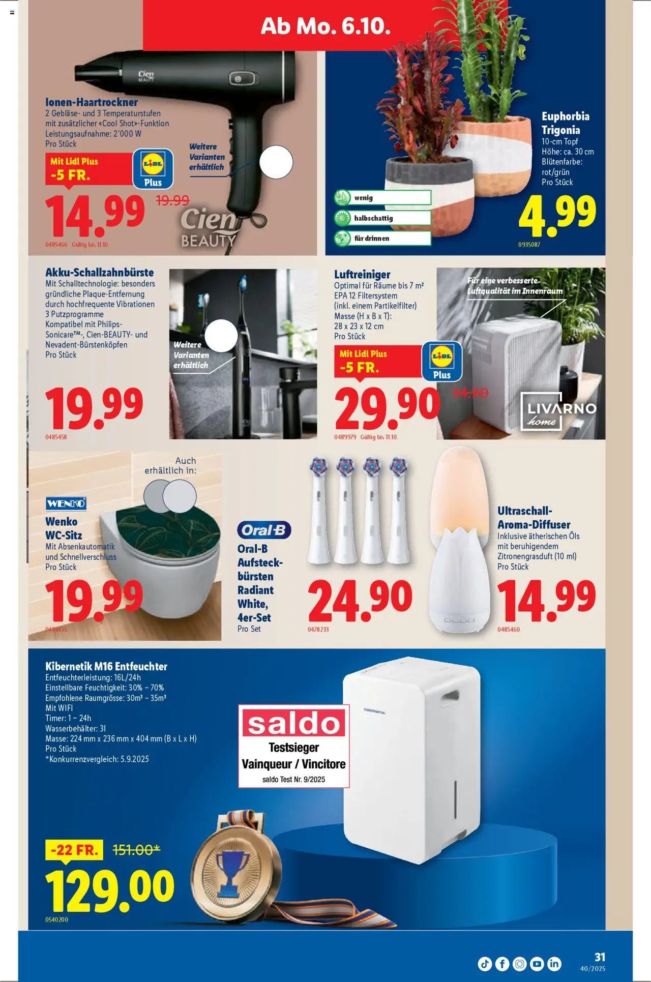 Lidl Aktionen (2025-10-02 - 2025-10-08)