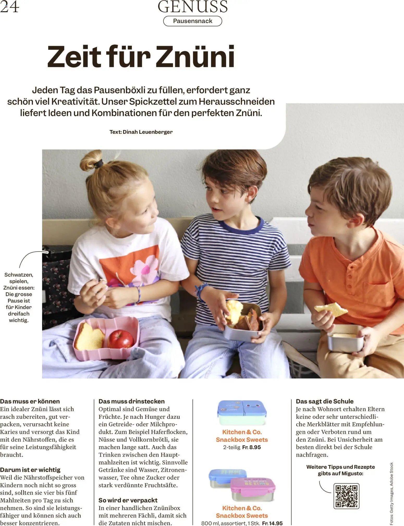 Migros aktionen Magazin