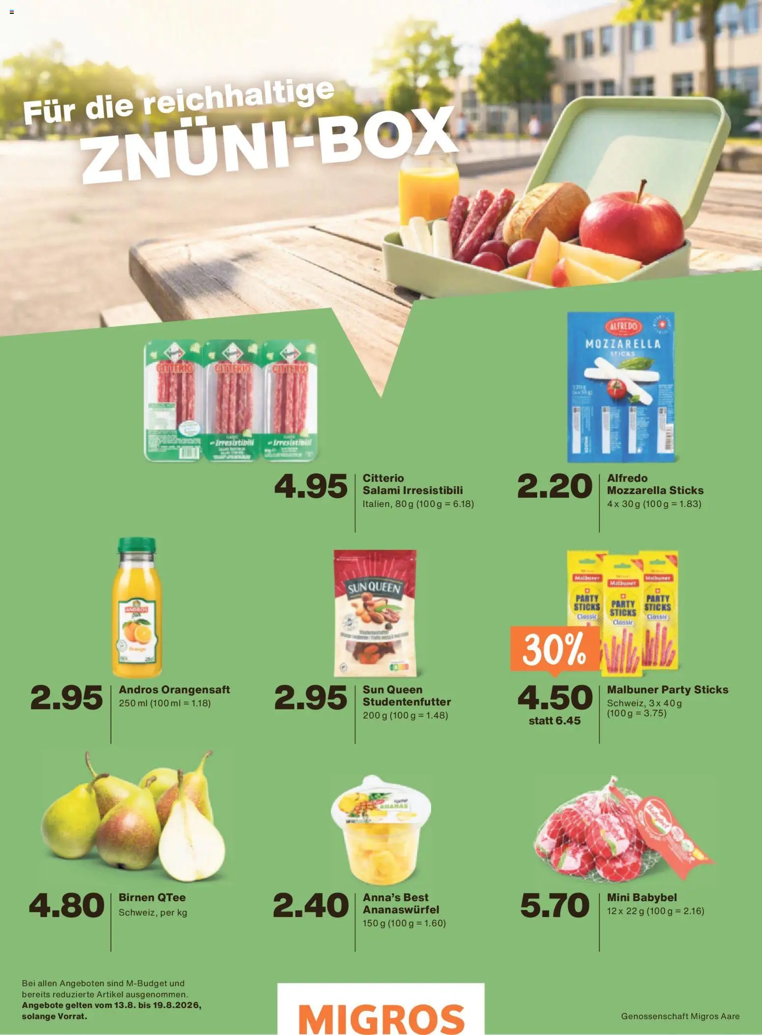 Migros aktionen Magazin