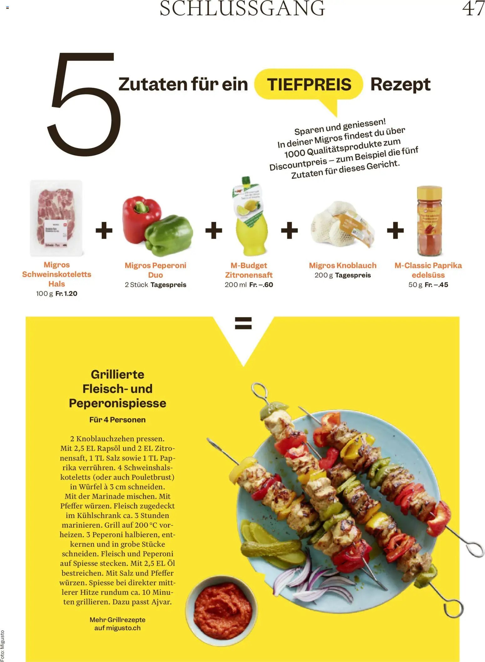 Migros aktionen Magazin