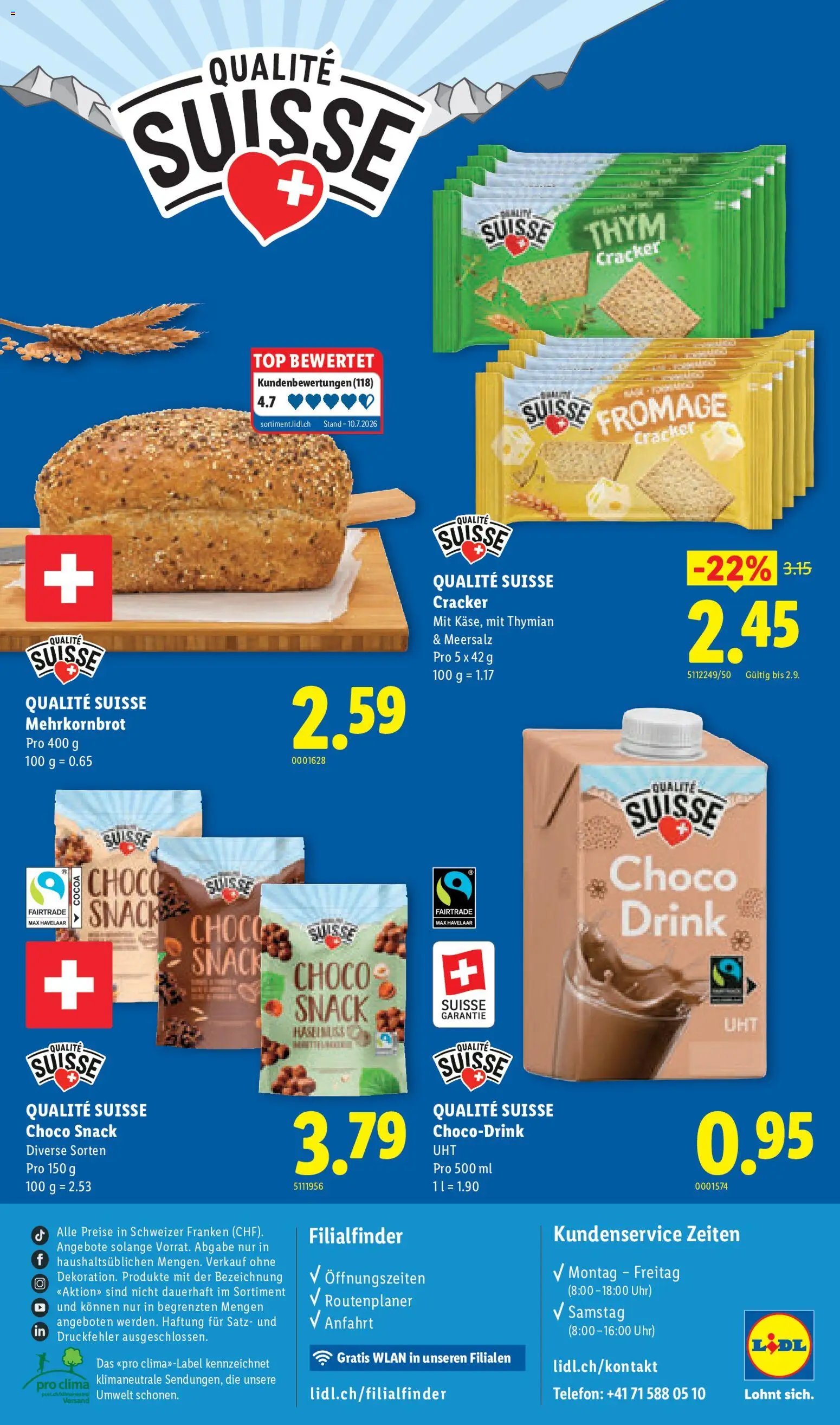 Lidl aktionen Qualité Suisse