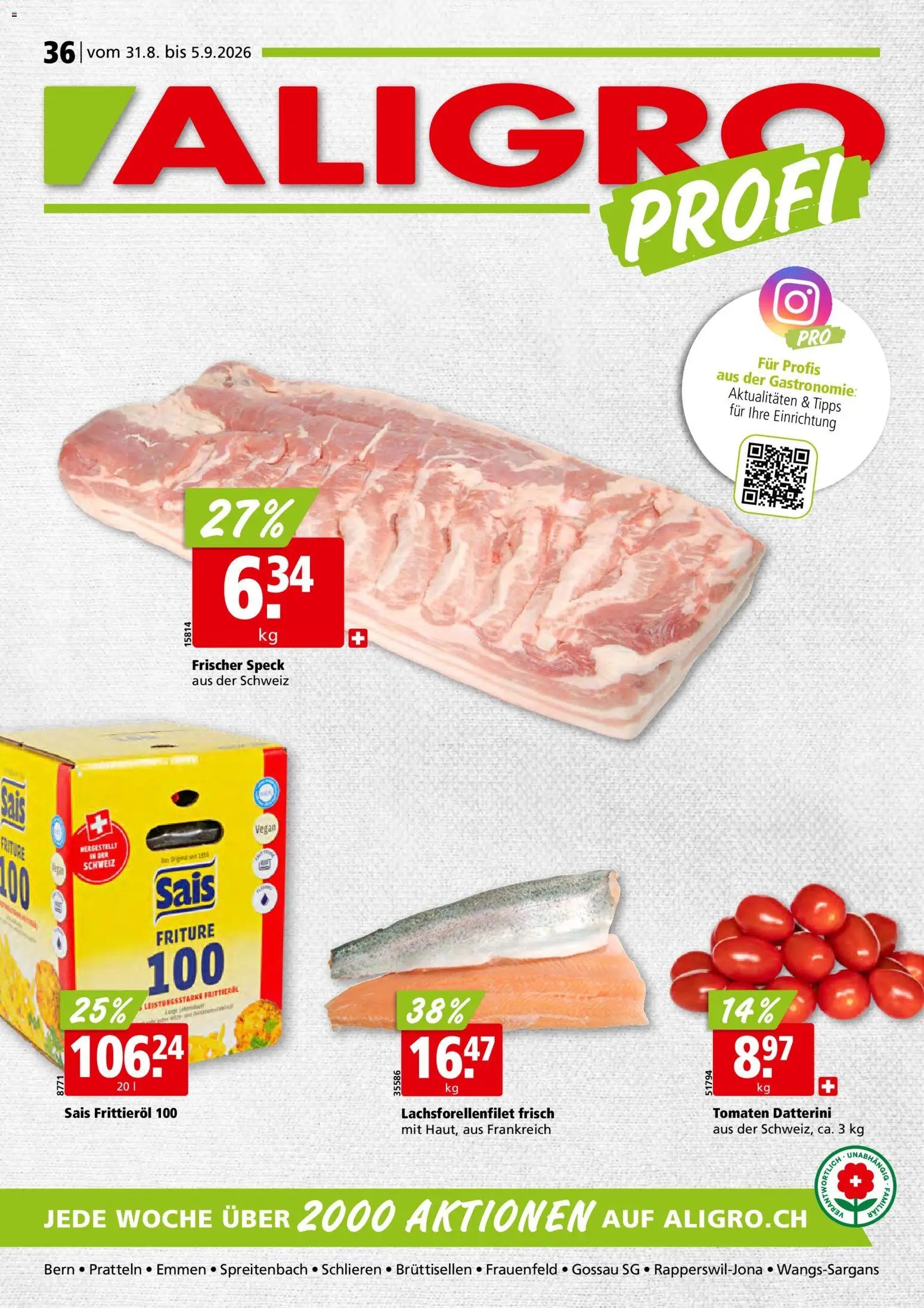 Aligro aktionen