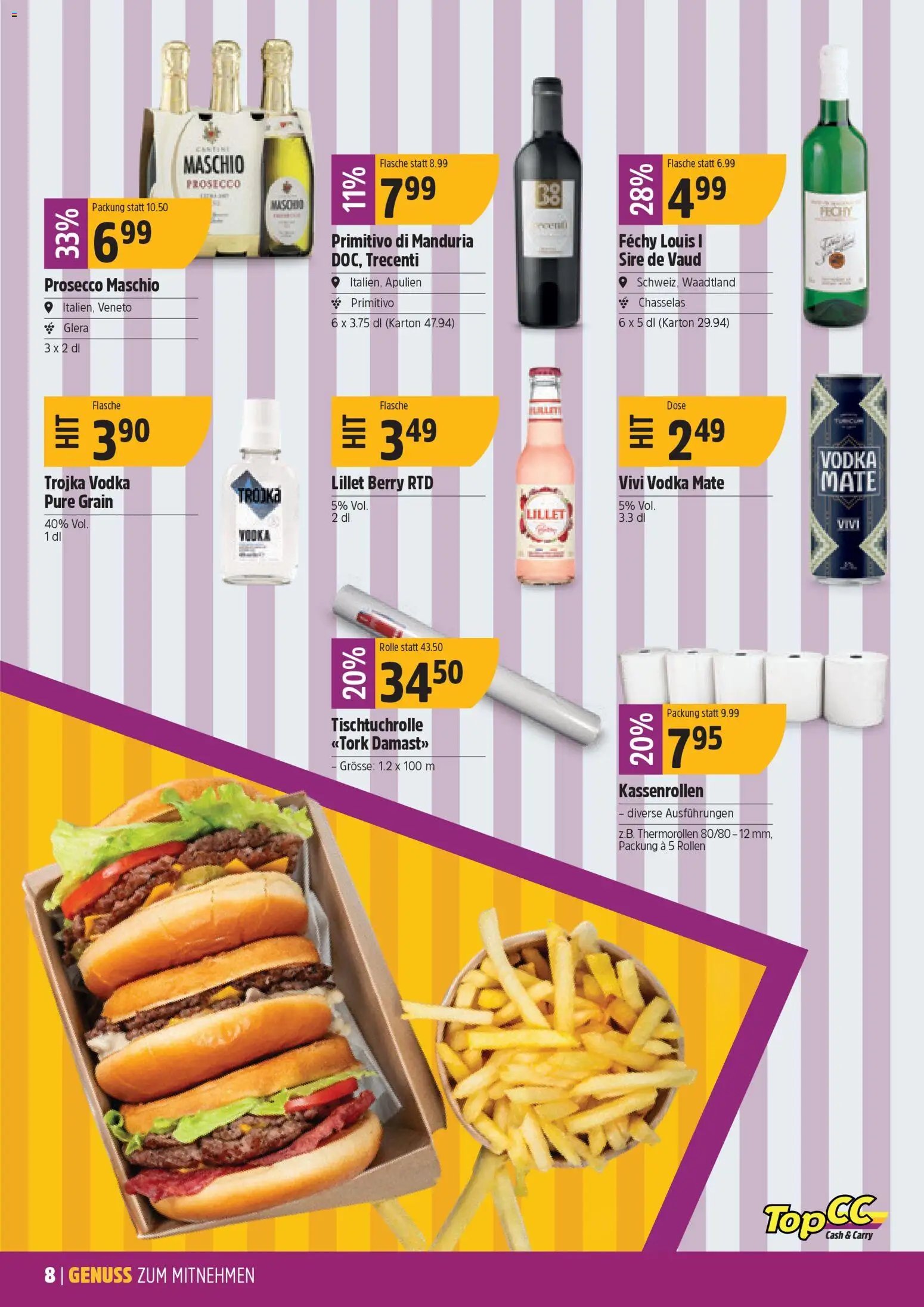TopCC Aktionen Genuss (2026-02-09 - 2026-02-21)