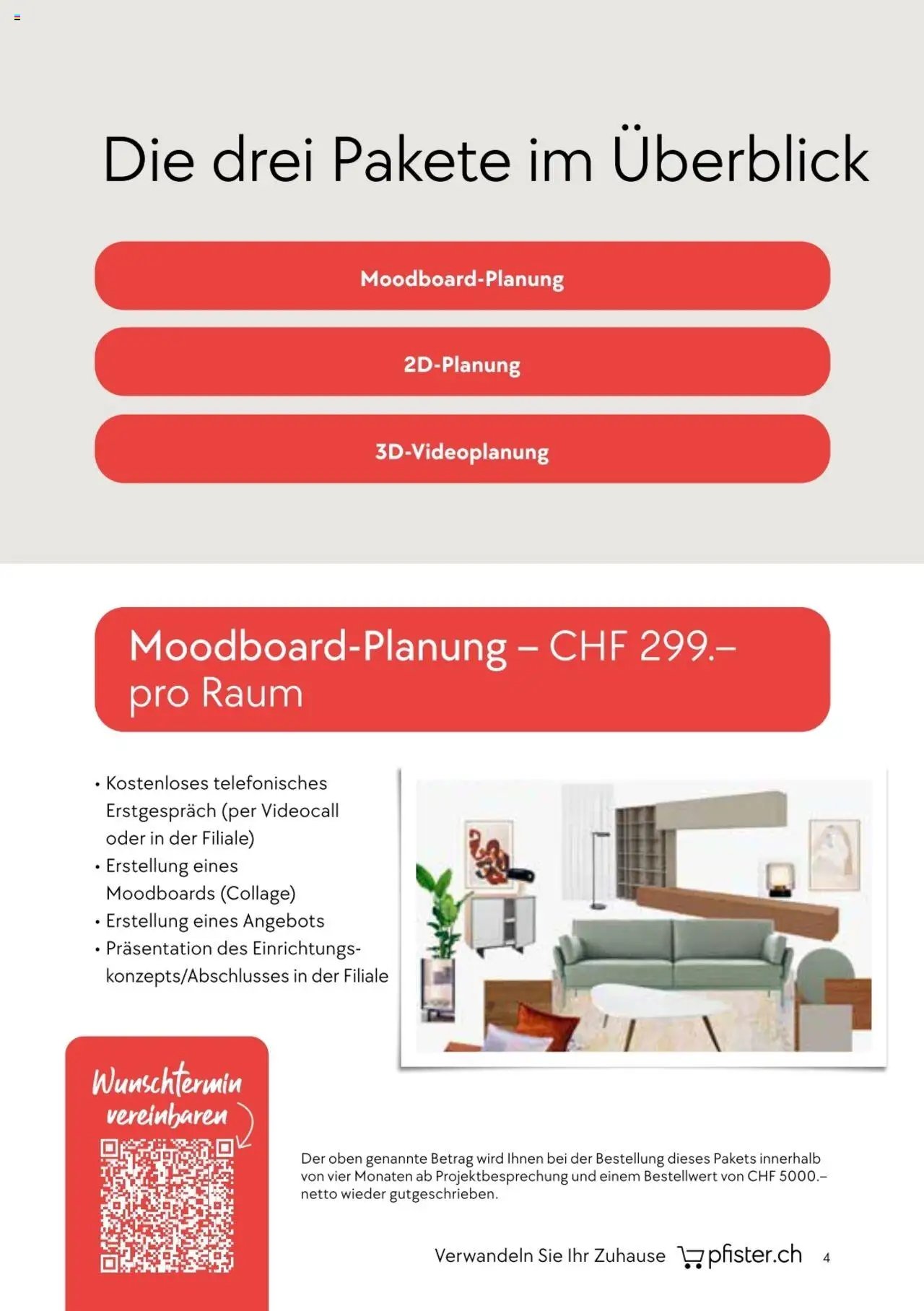 Pfister Aktionen Interior Design (2025-02-13 - 2025-12-31) | 5