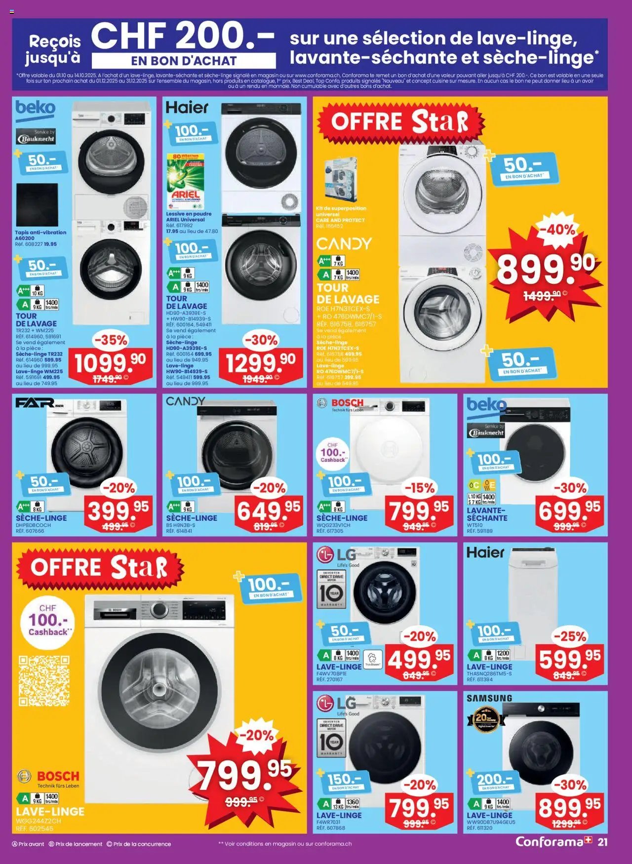 Conforama Aktionen FR (2025-10-01 - 2025-10-14)