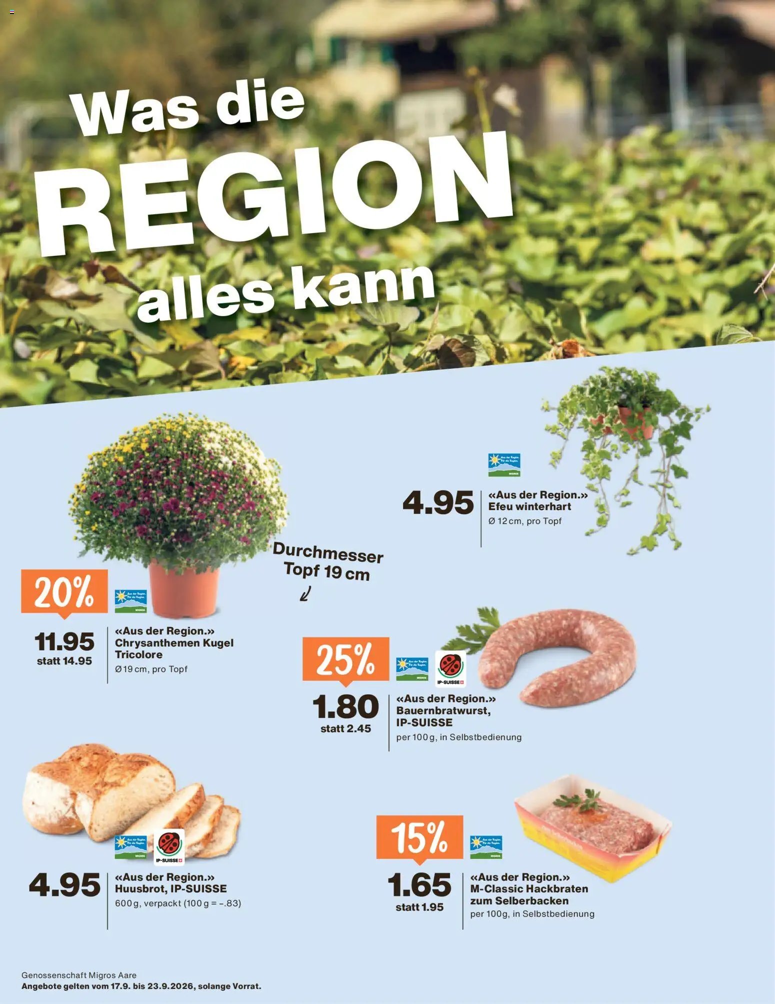 Migros aktionen Magazin