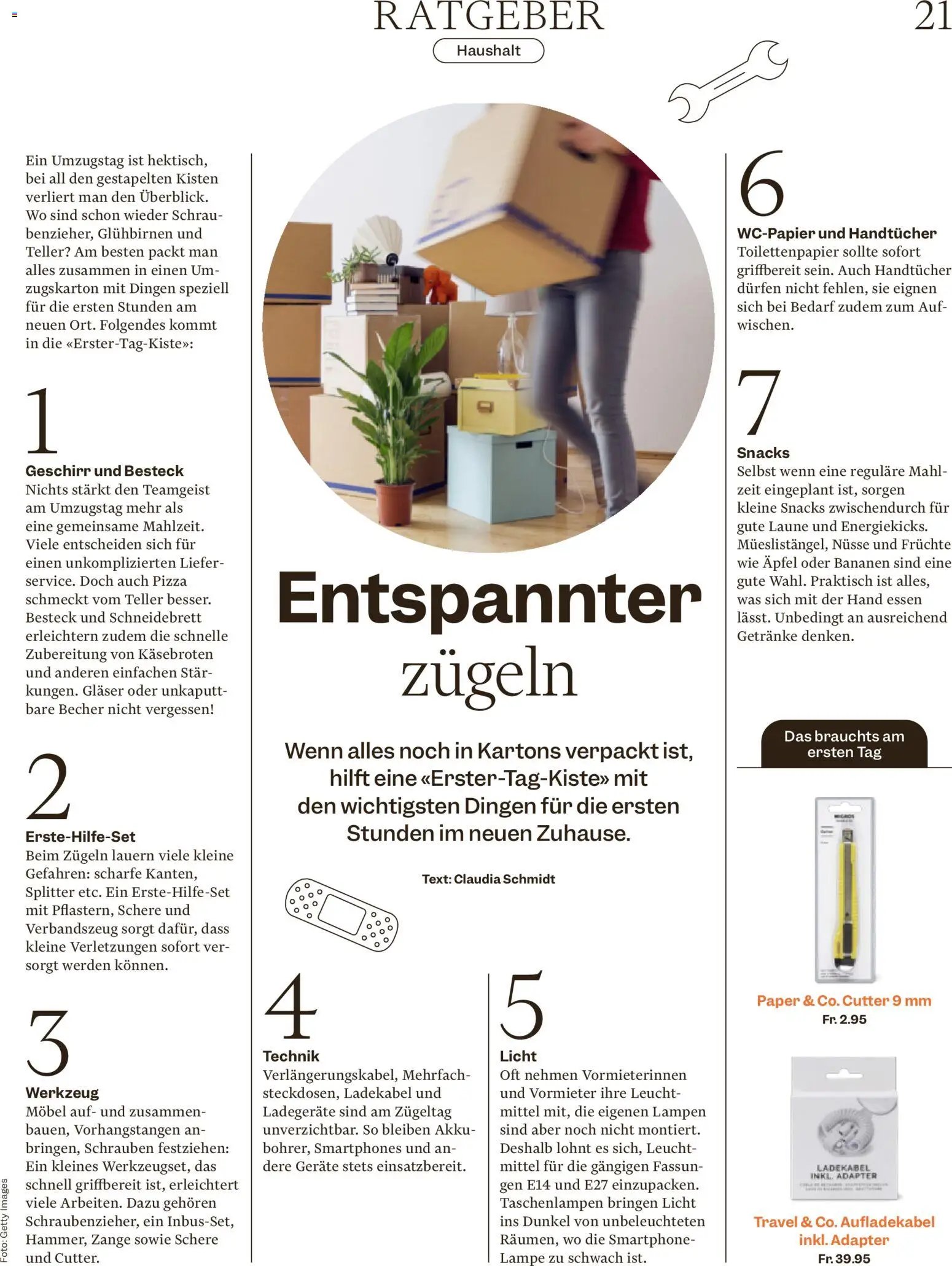 Migros aktionen Magazin