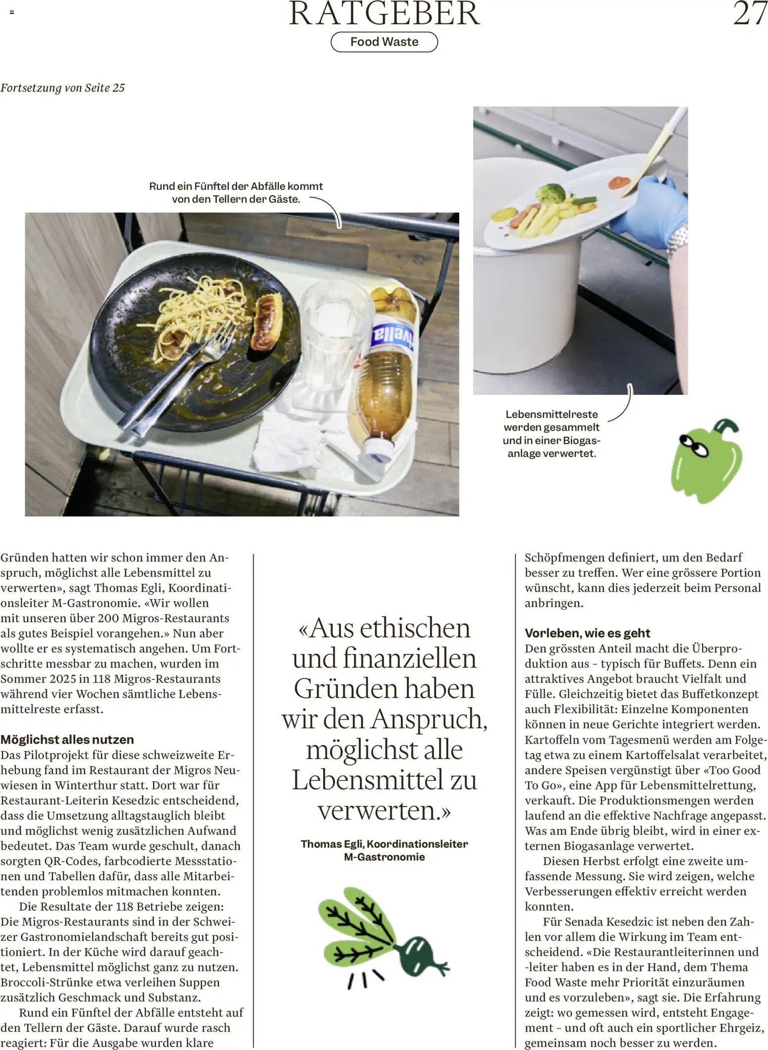 Migros aktionen Magazin
