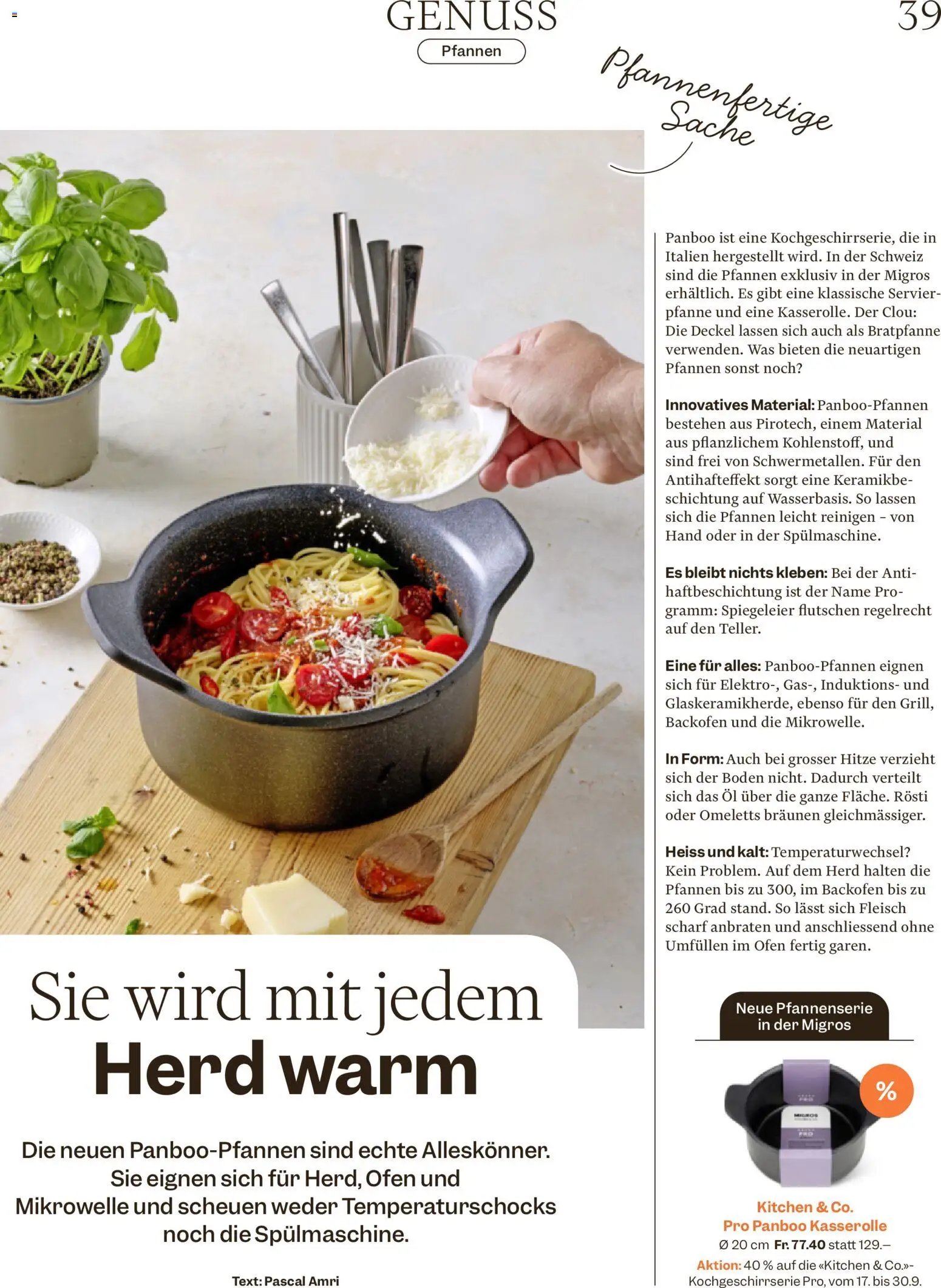 Migros aktionen Magazin