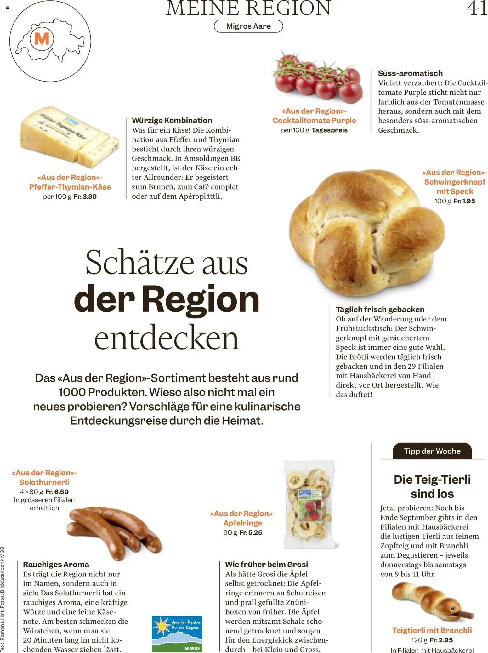 Migros aktionen Magazin