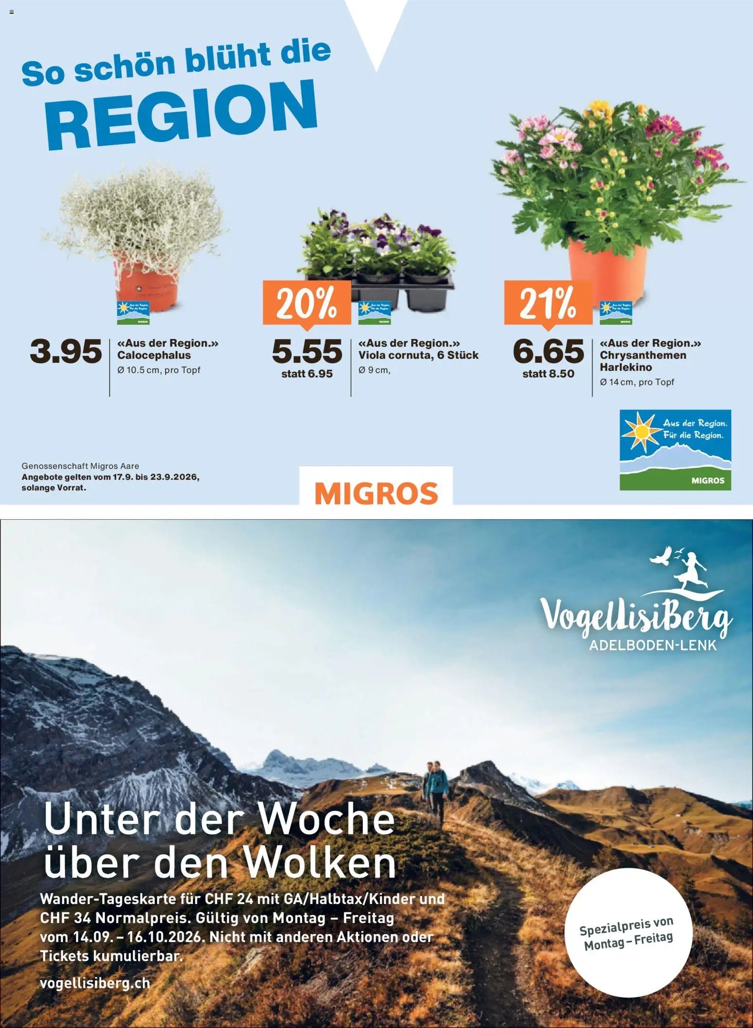 Migros aktionen Magazin