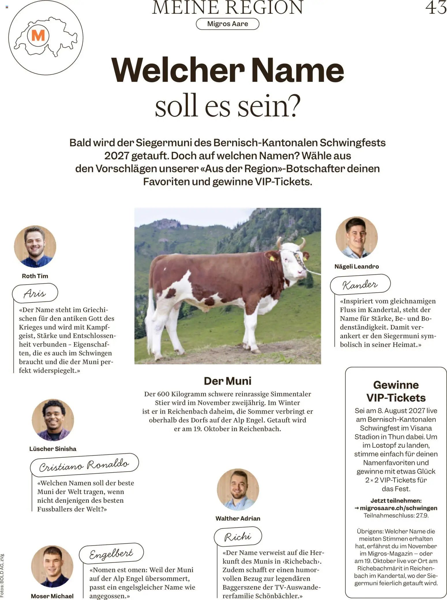 Migros aktionen Magazin
