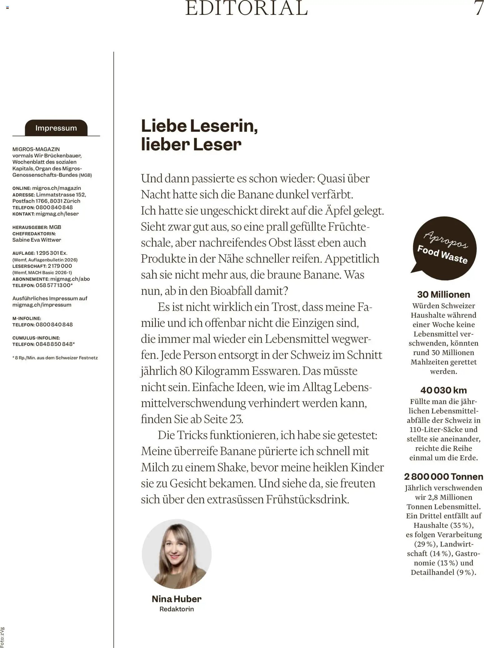 Migros aktionen Magazin