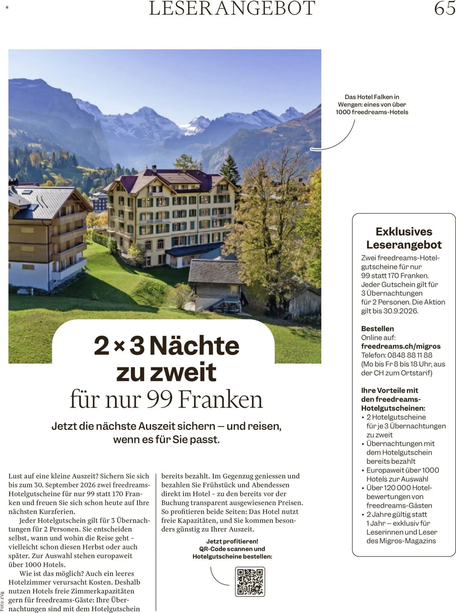 Migros aktionen Magazin