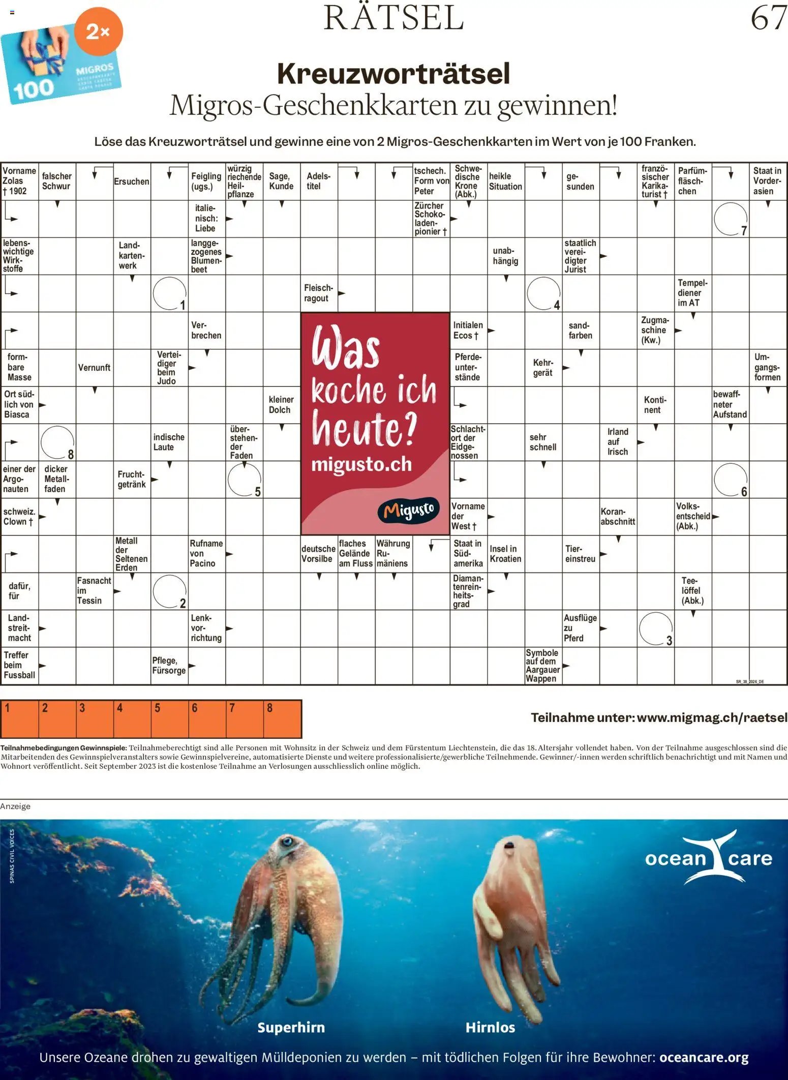 Migros aktionen Magazin