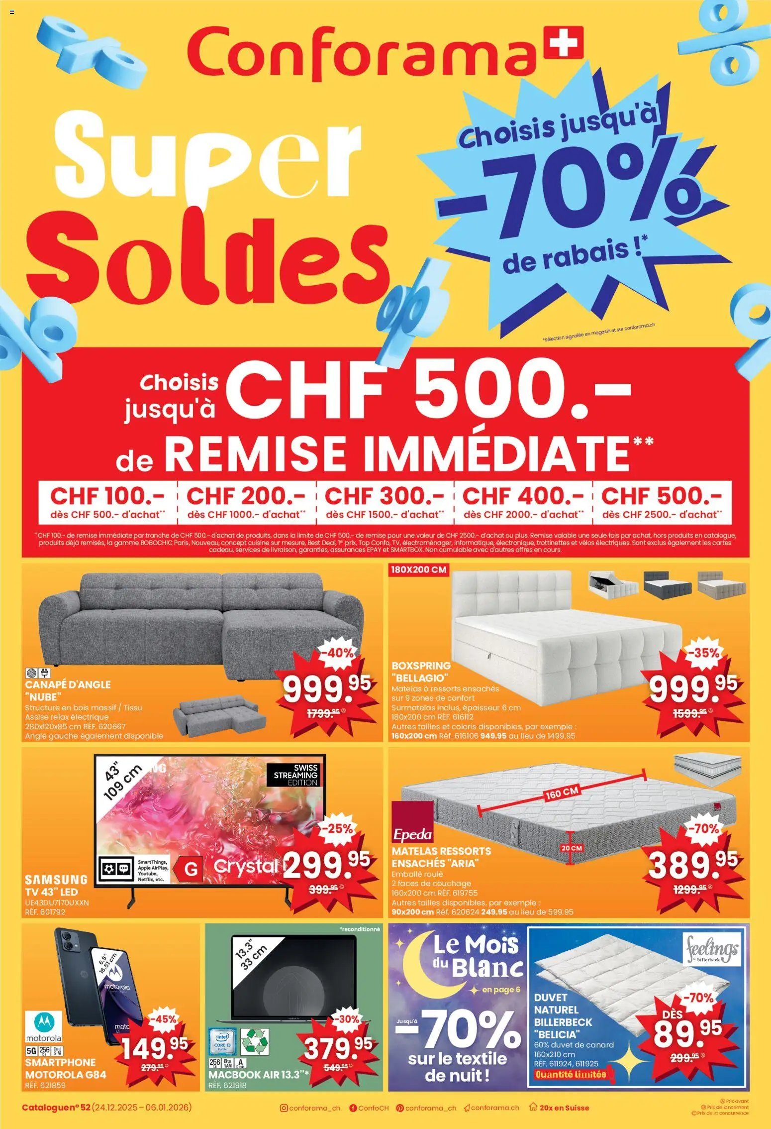 Conforama Aktionen FR (2025-12-24 - 2026-01-06) | 1