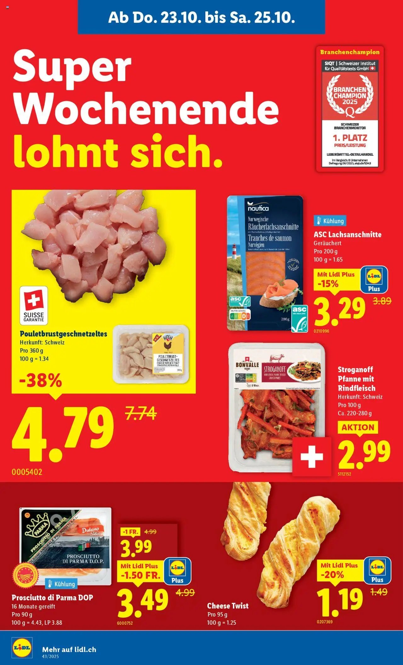 Lidl Aktionen (2025-10-23 - 2025-10-29)