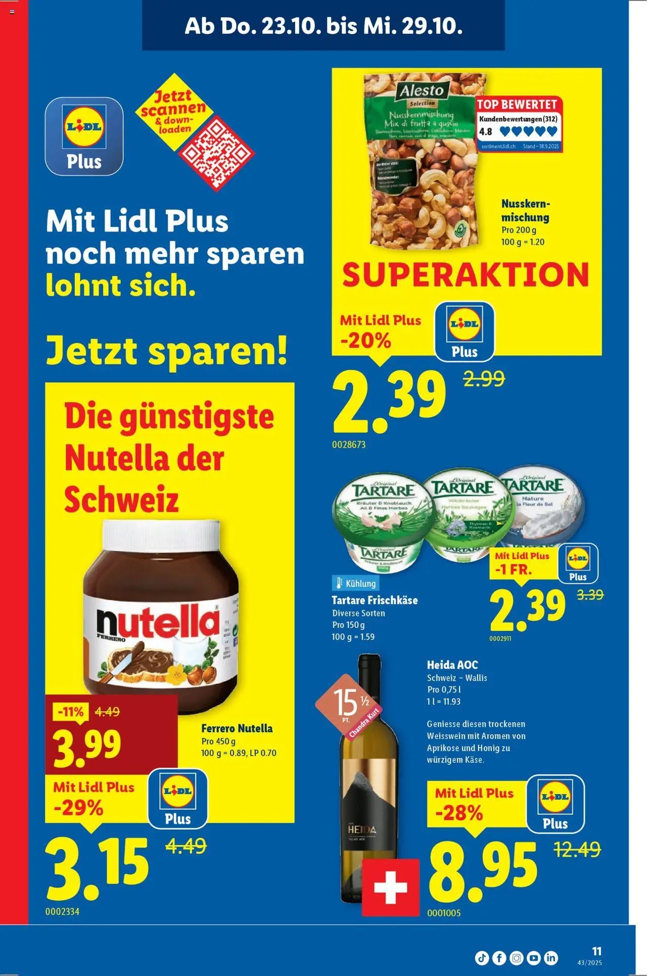 Lidl Aktionen (2025-10-23 - 2025-10-29)