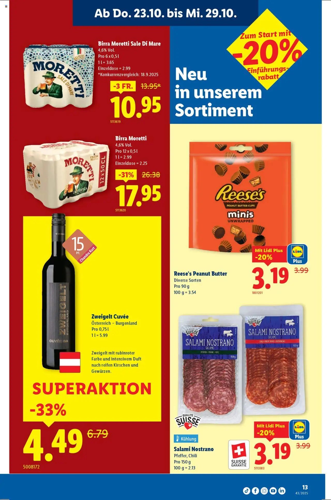 Lidl Aktionen (2025-10-23 - 2025-10-29)